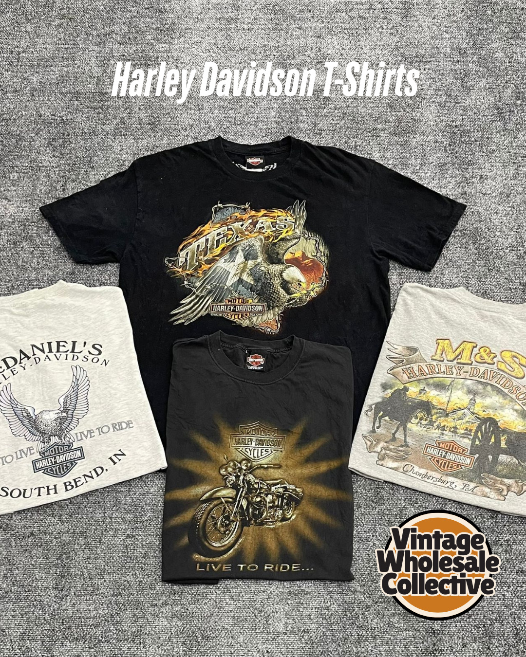 Harley Davidson T-Shirts - (19/01)