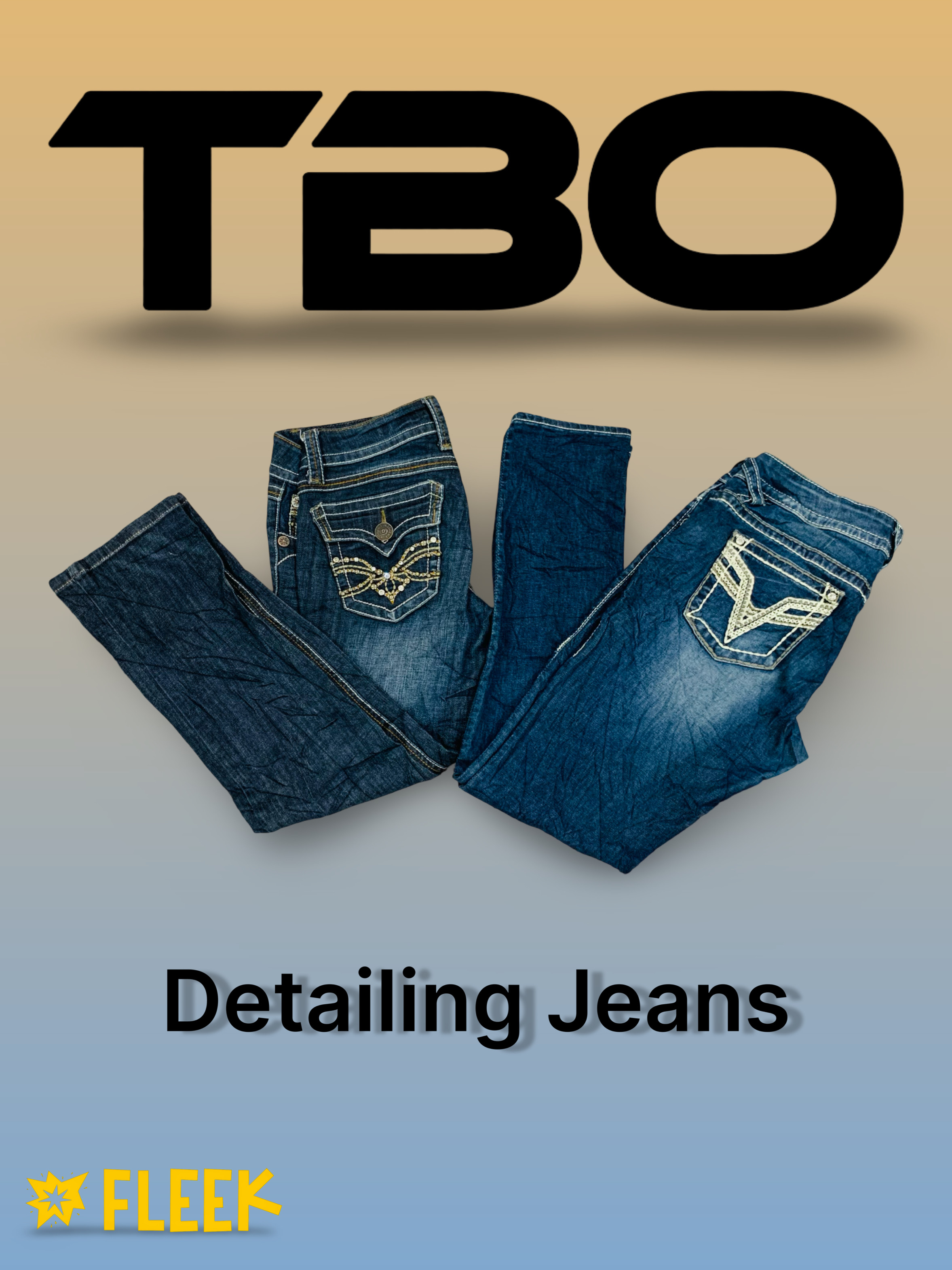 Detailing Jeans    (TBO-110)