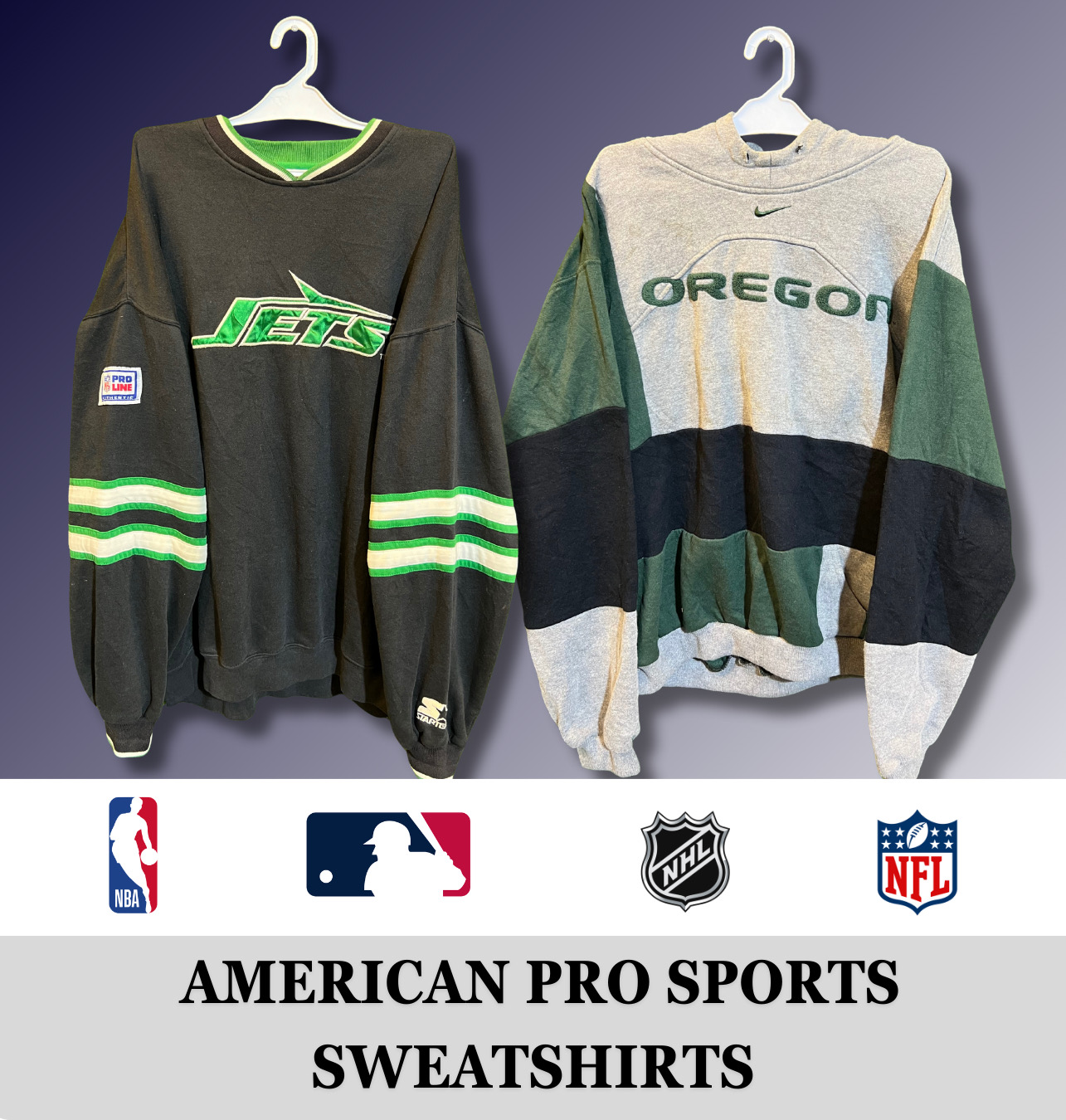 American Pro Sports Sweatshirts