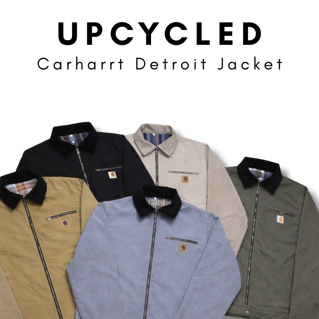 Upcycled Carharrt Canvas Detroit Jacket