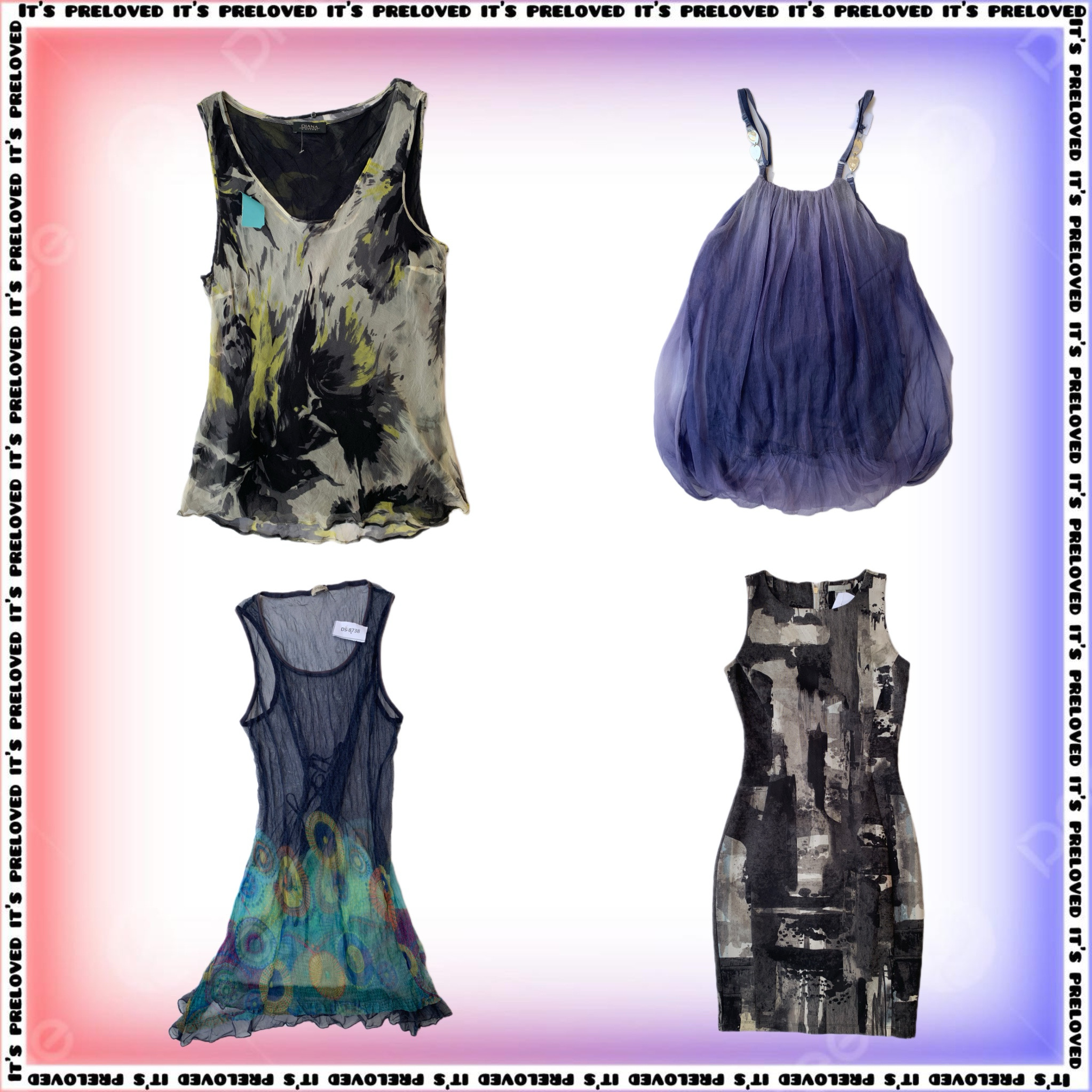 Subtle Statements - Long Dresses, Y2K Tops (SS-1855)