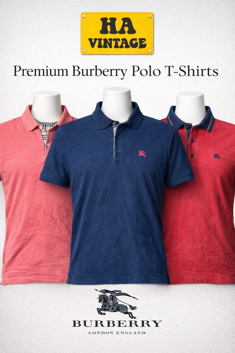 Premium Burberry Polo T-shirts