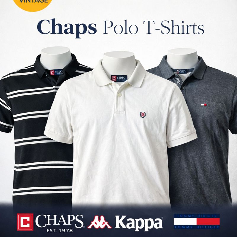 Premium Polo T-shirts Inc Chaps Tommy kappa