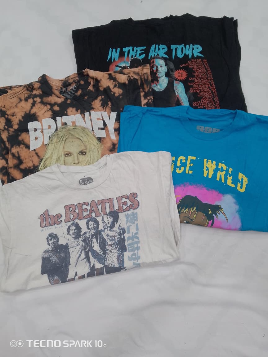 CRZ1539 T-shirts imprimés musique