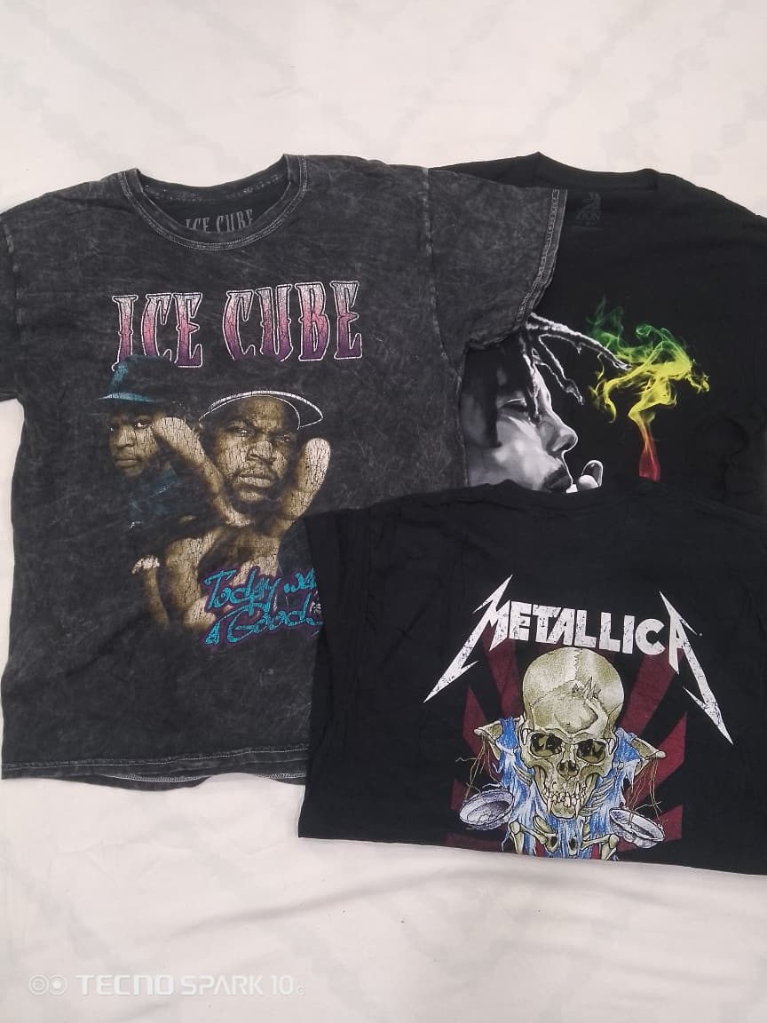 CRZ1540 T-shirts imprimés musique