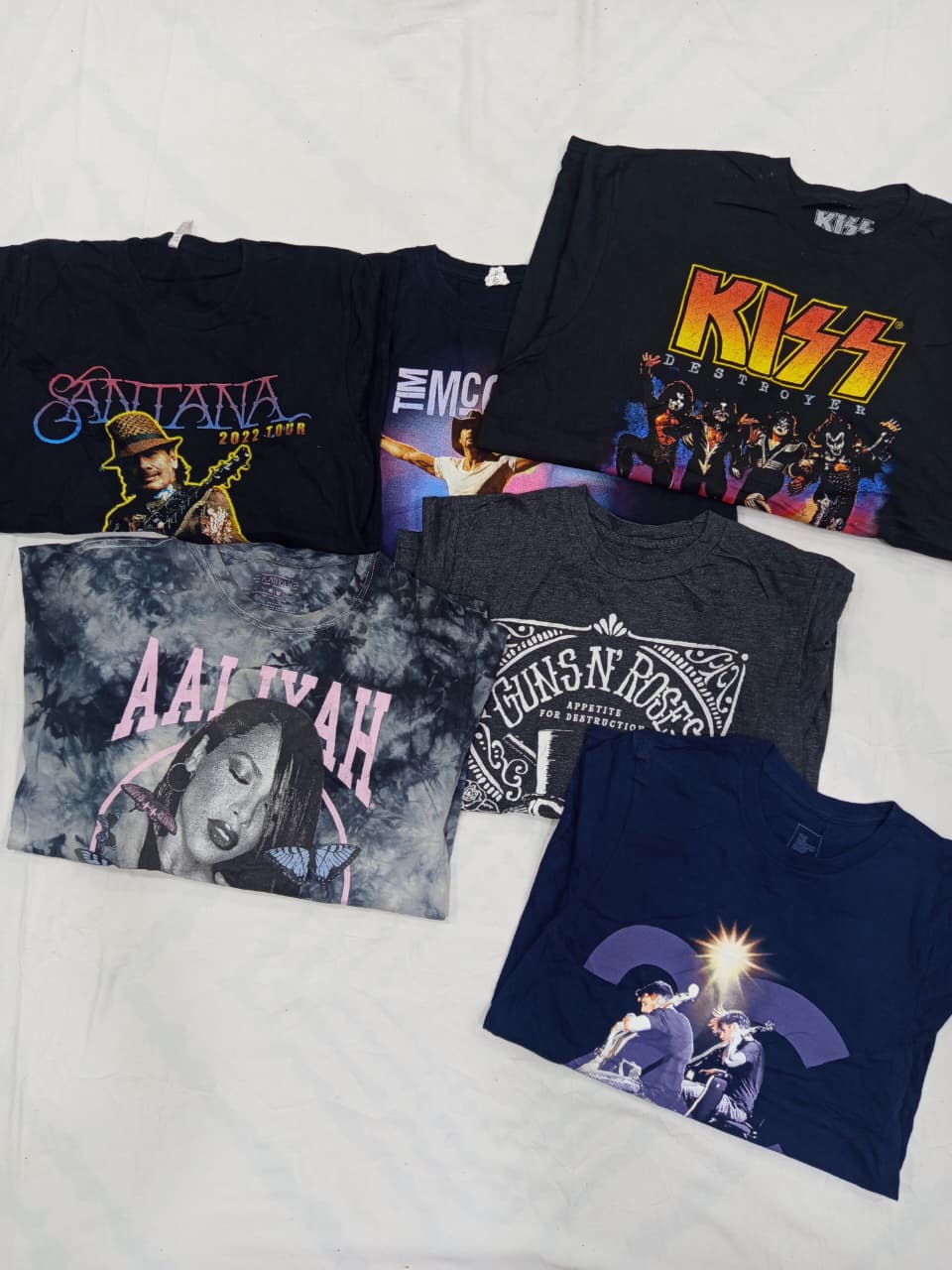 CRZ1545  T-Shirts à imprimé musical