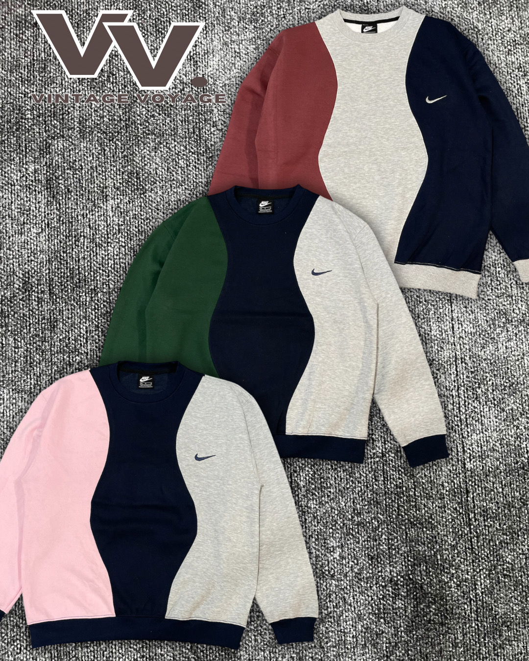 Nike a retravaillé le style des sweat-shirts à trois panneaux #20126