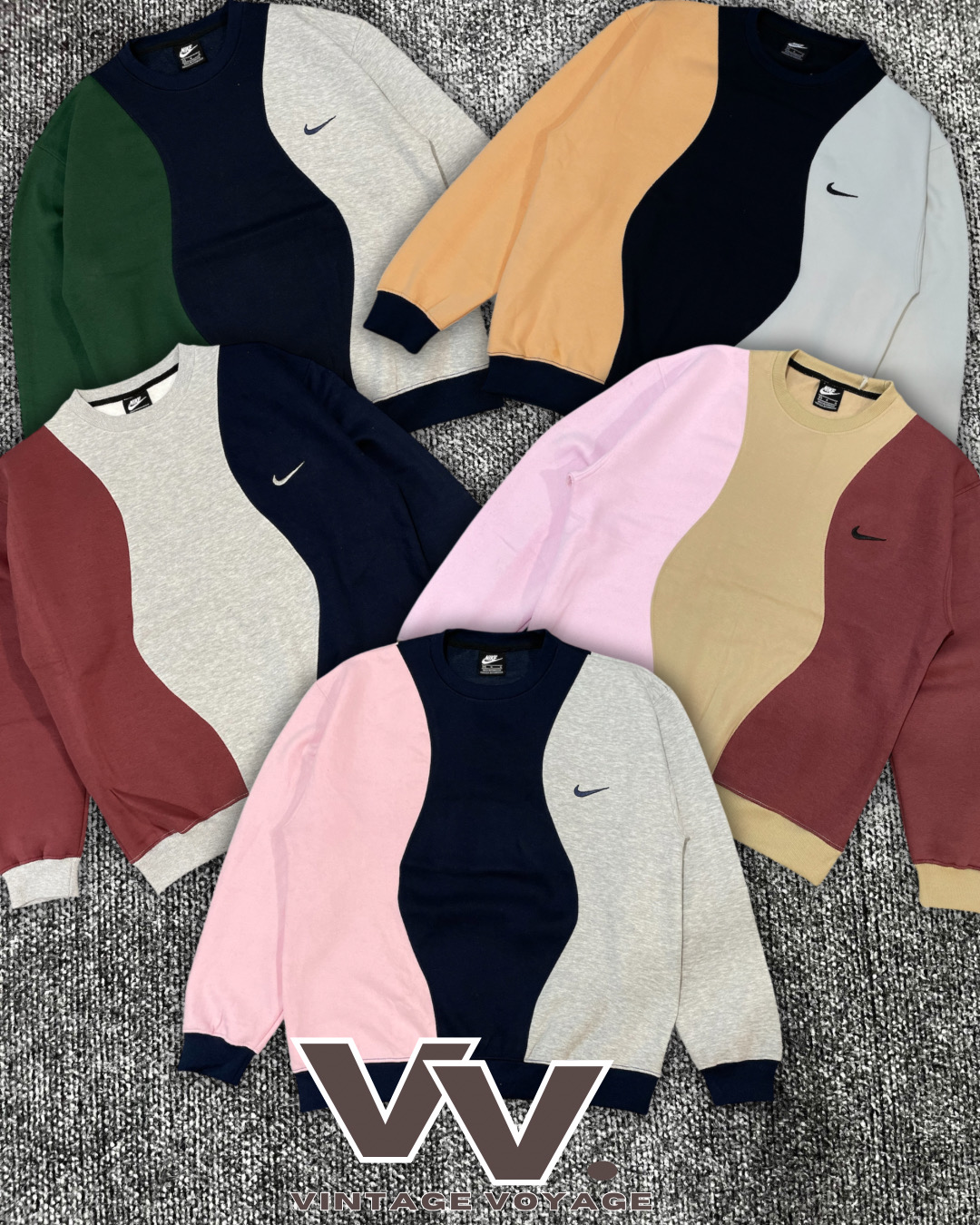 Nike a retravaillé les sweat-shirts à trois panneaux #20126