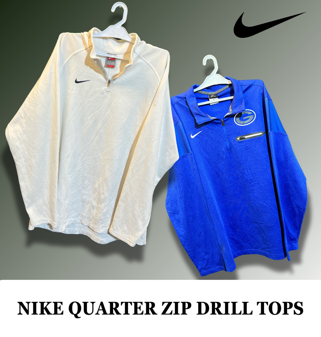 Premium Nike 1/4 Zip Drill Tops
