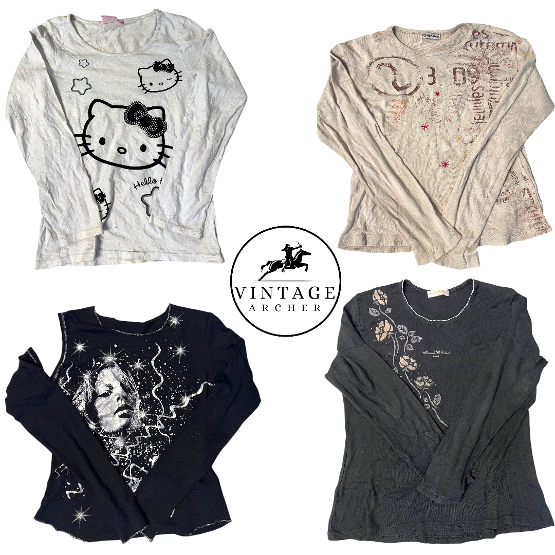 Y2K Playful Heart Candy Hello Kitty Women’s Pack 10pcs