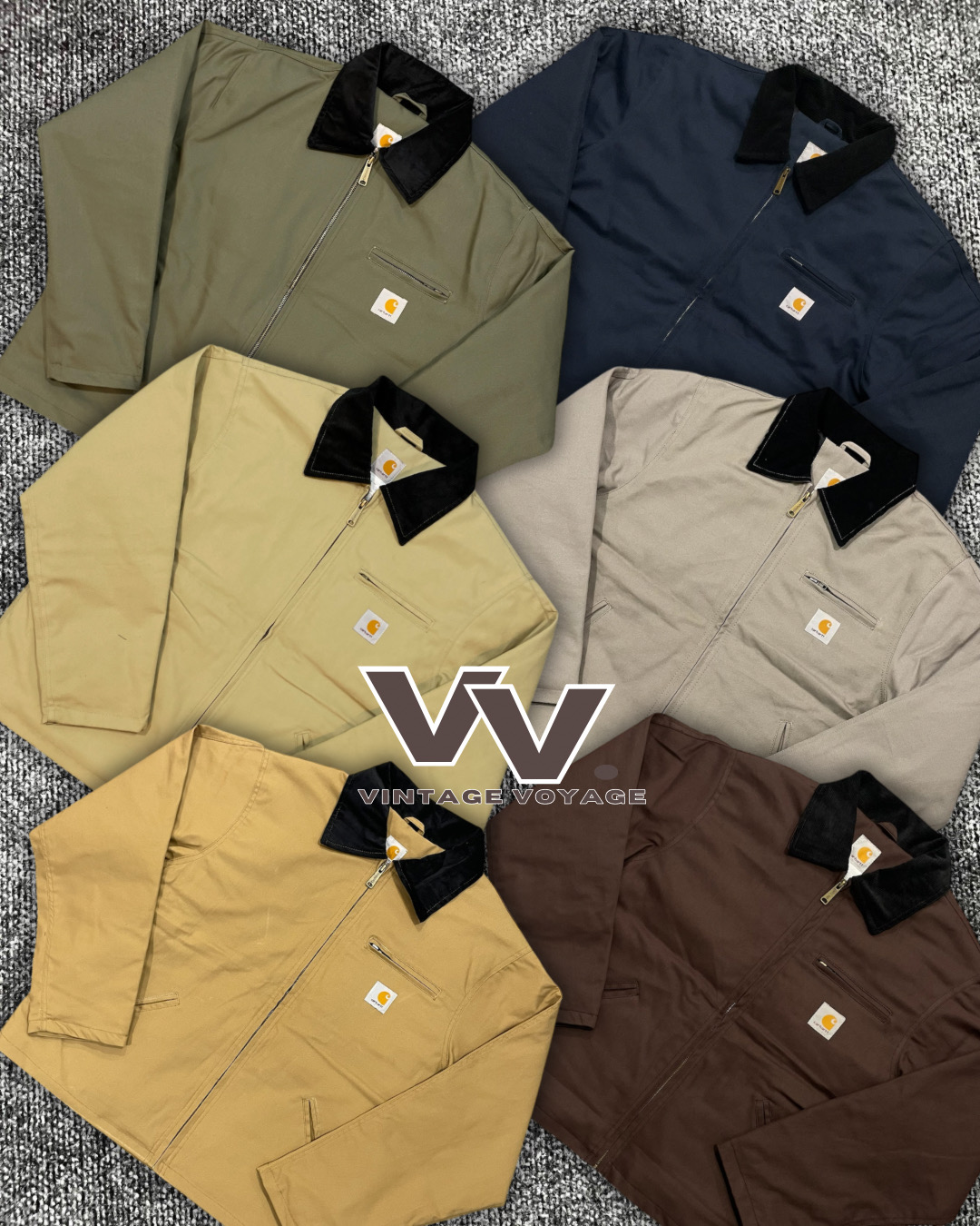 Carhartt reworked style mix colour Detroit jackets #20126