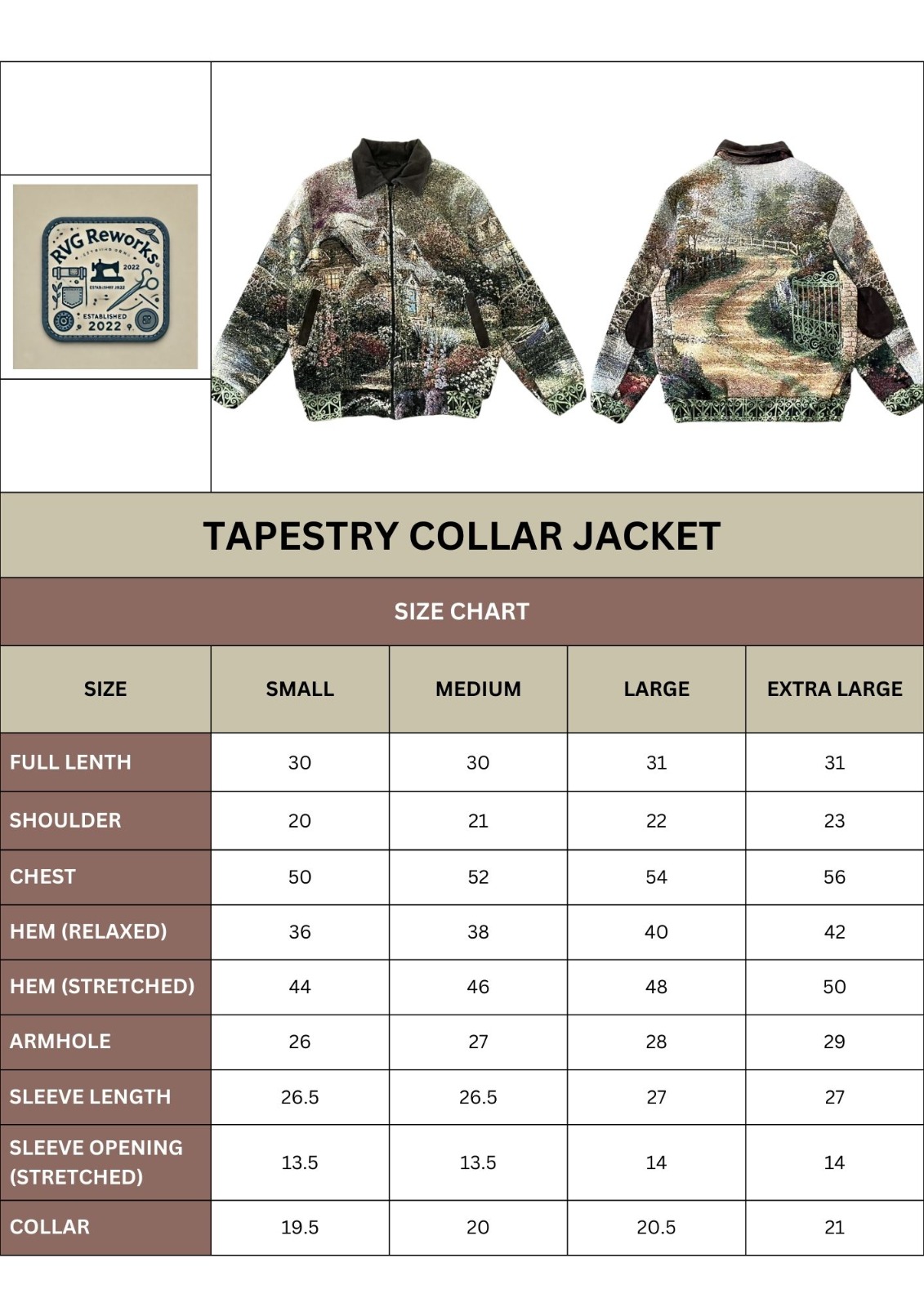 Veste Tapisserie Recyclée