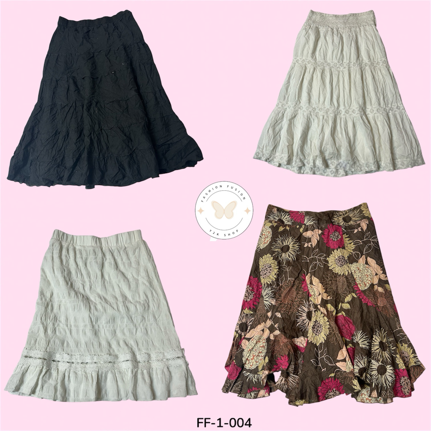 Comfort Cotton Skirts Mega Bundle – 31 Piece Lot (FF-1-004)