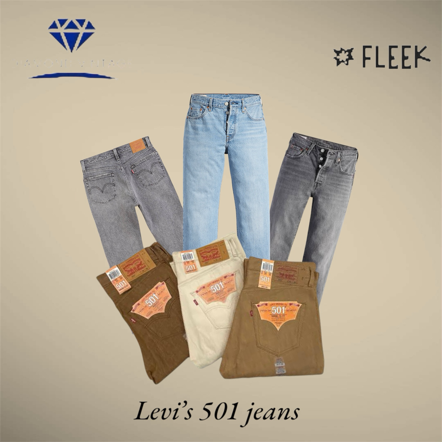 Levi’s Jeans 501 (Dv-01-340)