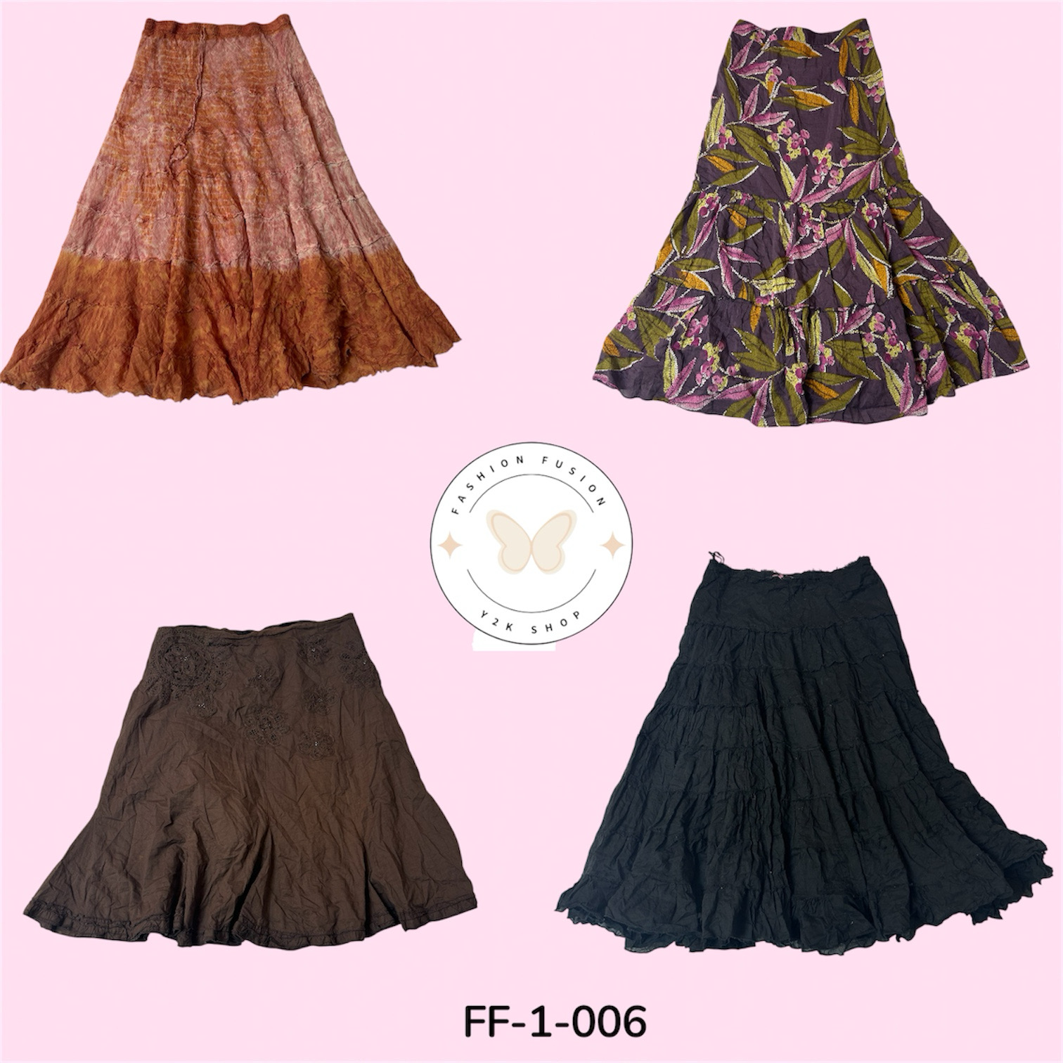 “Mix Cotton Skirts – 30 Pieces”(FF-1-006)