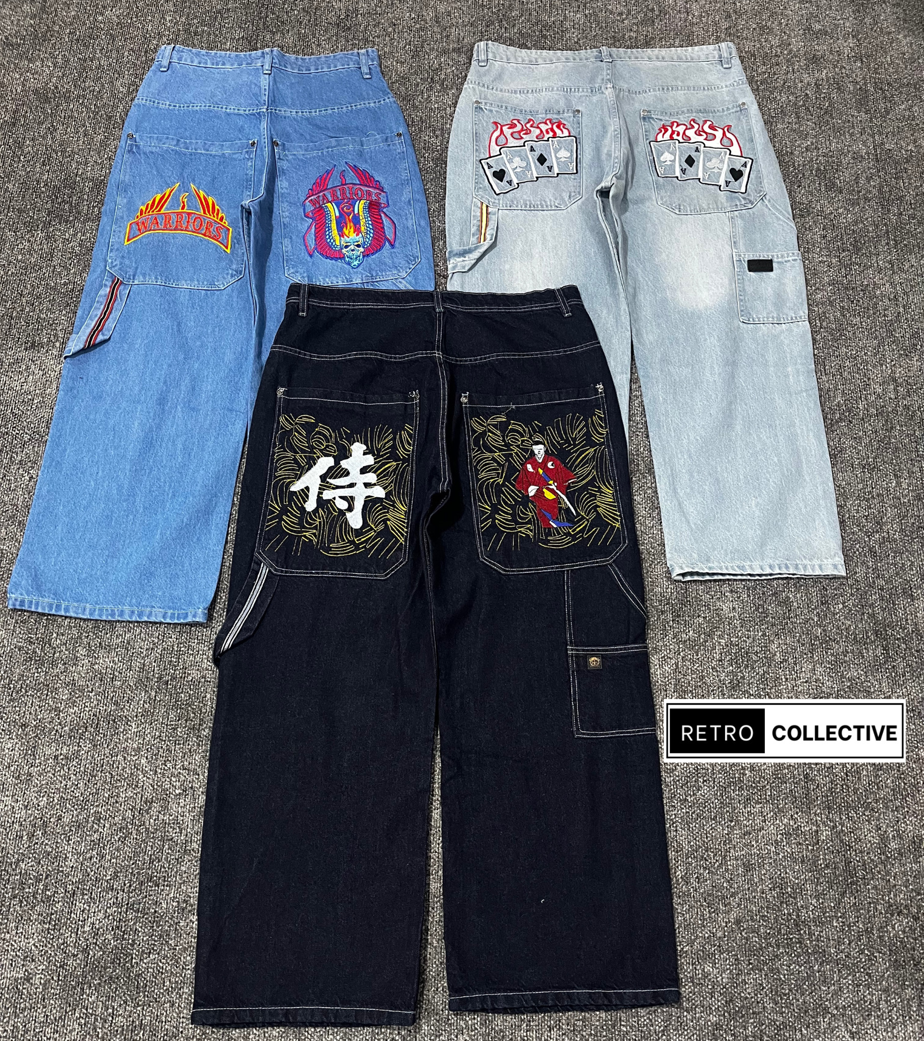 Premium Hip Hop Wide legged Jeans {20/1}