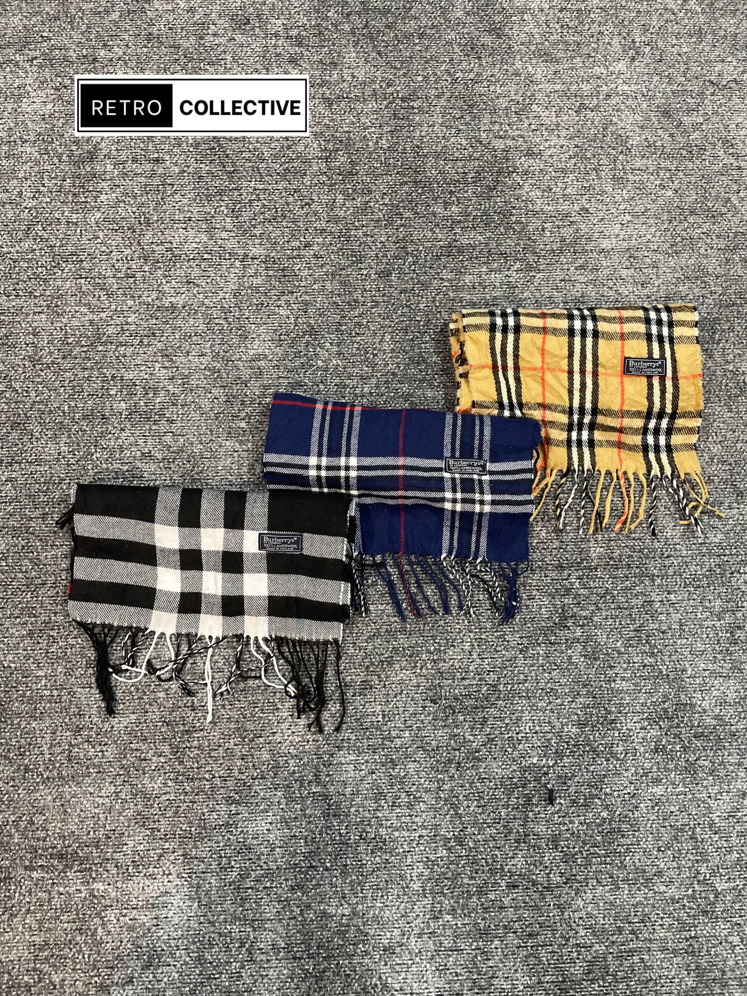 Retro Burberry Scarf {20/1}
