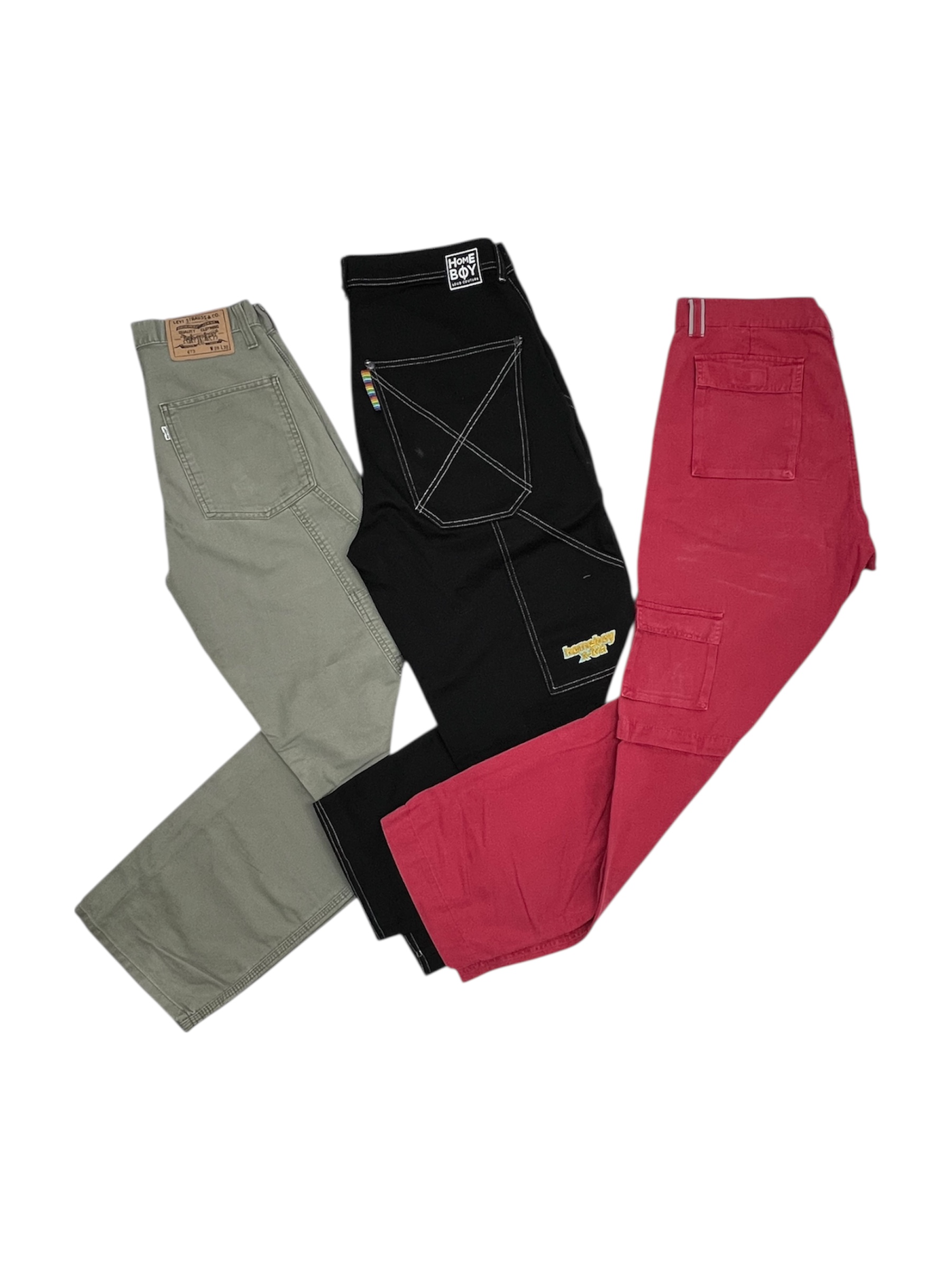 Pantalons de travail/baggy lot de 10