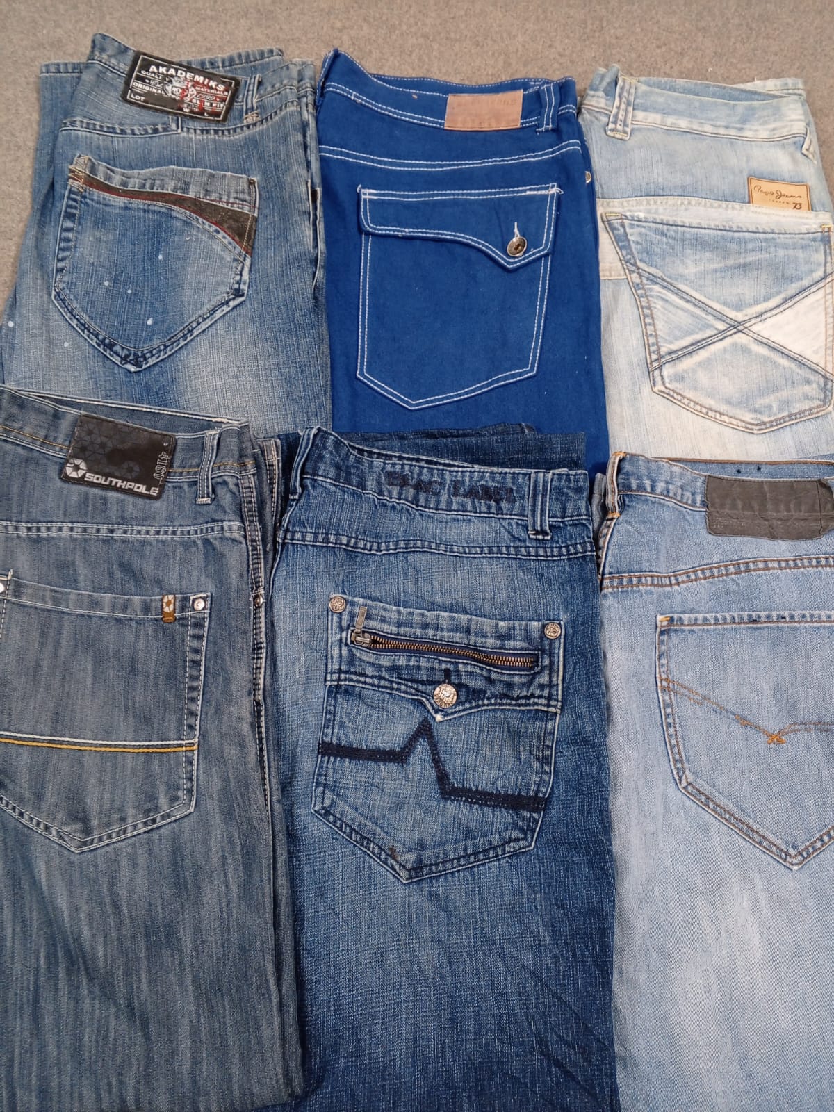 HD1314 Men Baggy Hiphop Jeans