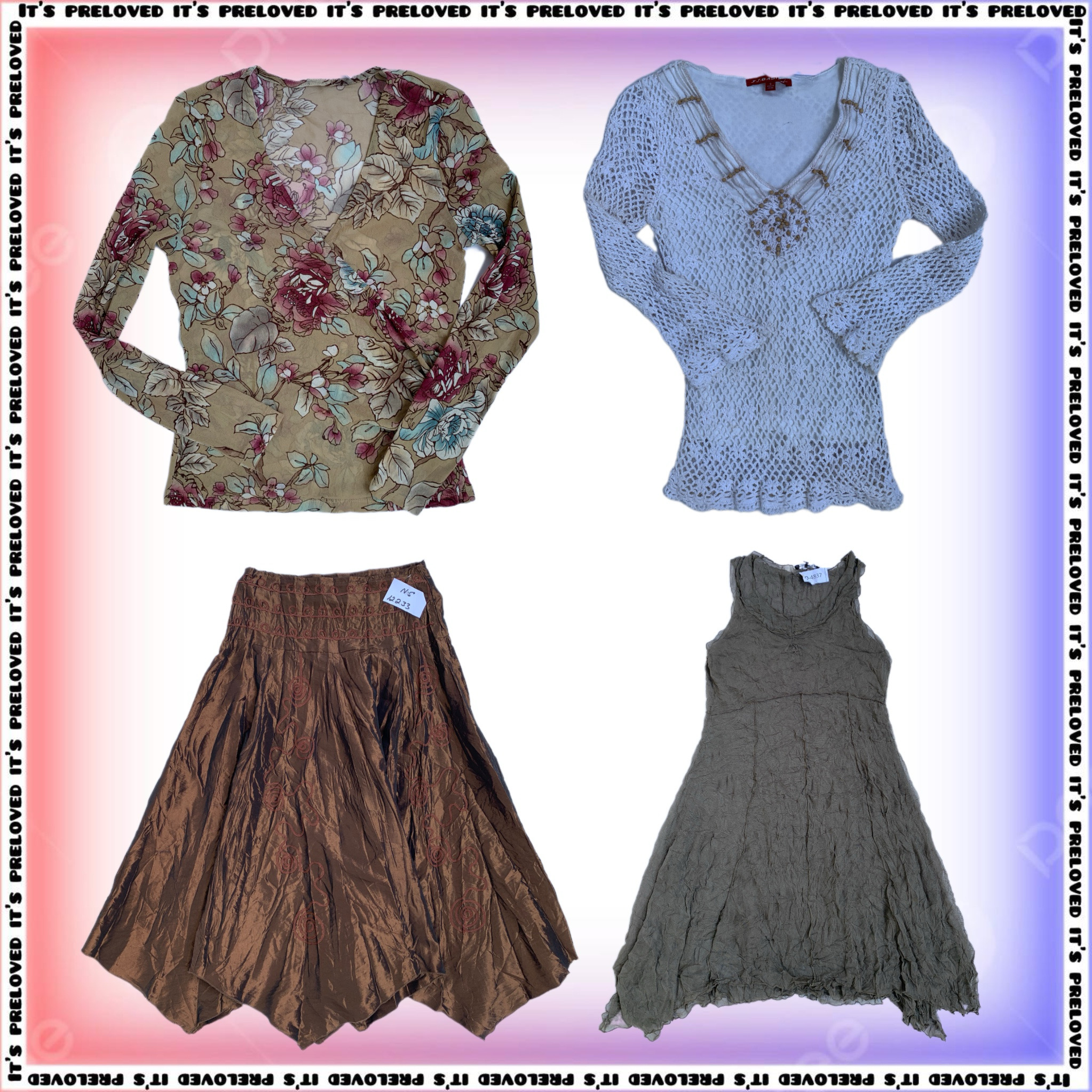Tons Terre Uniquement - tops, robes, jupes (SS-1866)
