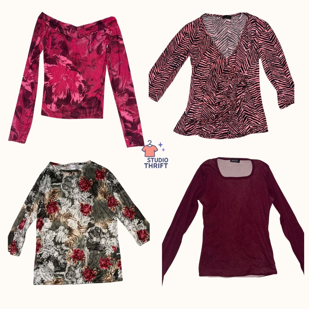 Dangerously Soft Y2K Tops(FSO-004)