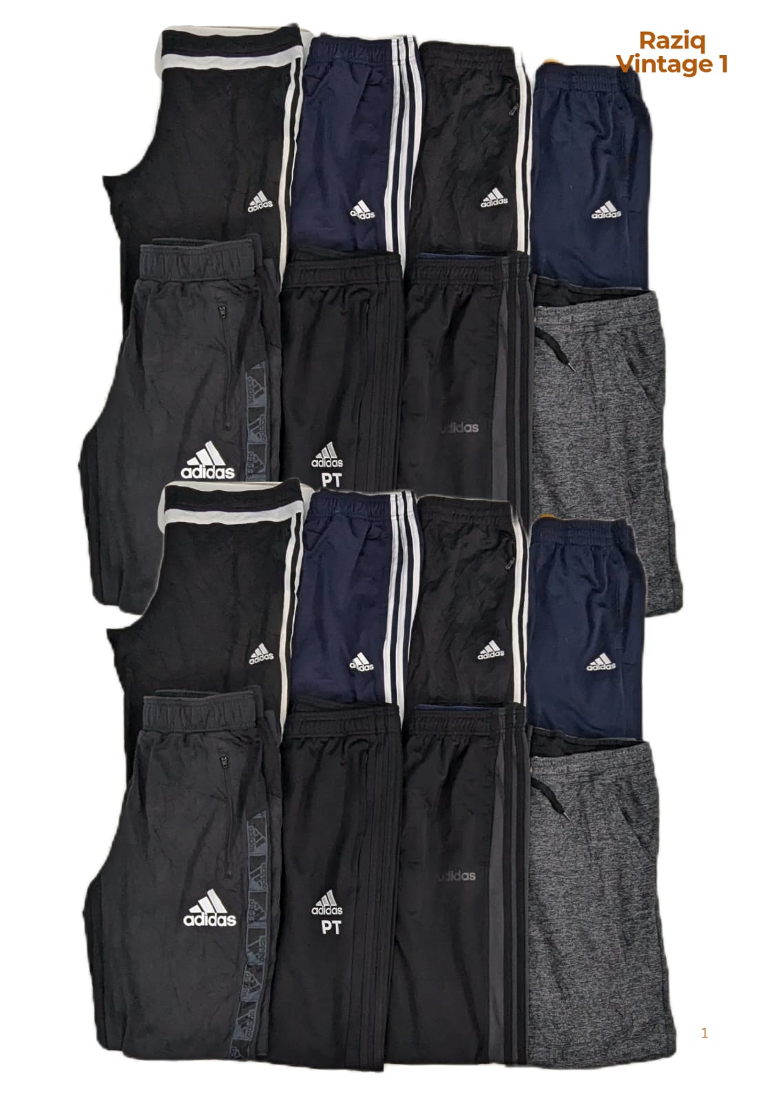 💥 RV1834 Adidas pantaloni da track