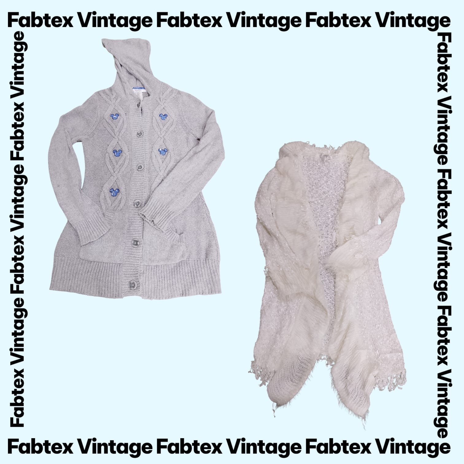 (FV-890) Y2K Knitwear Cardigan