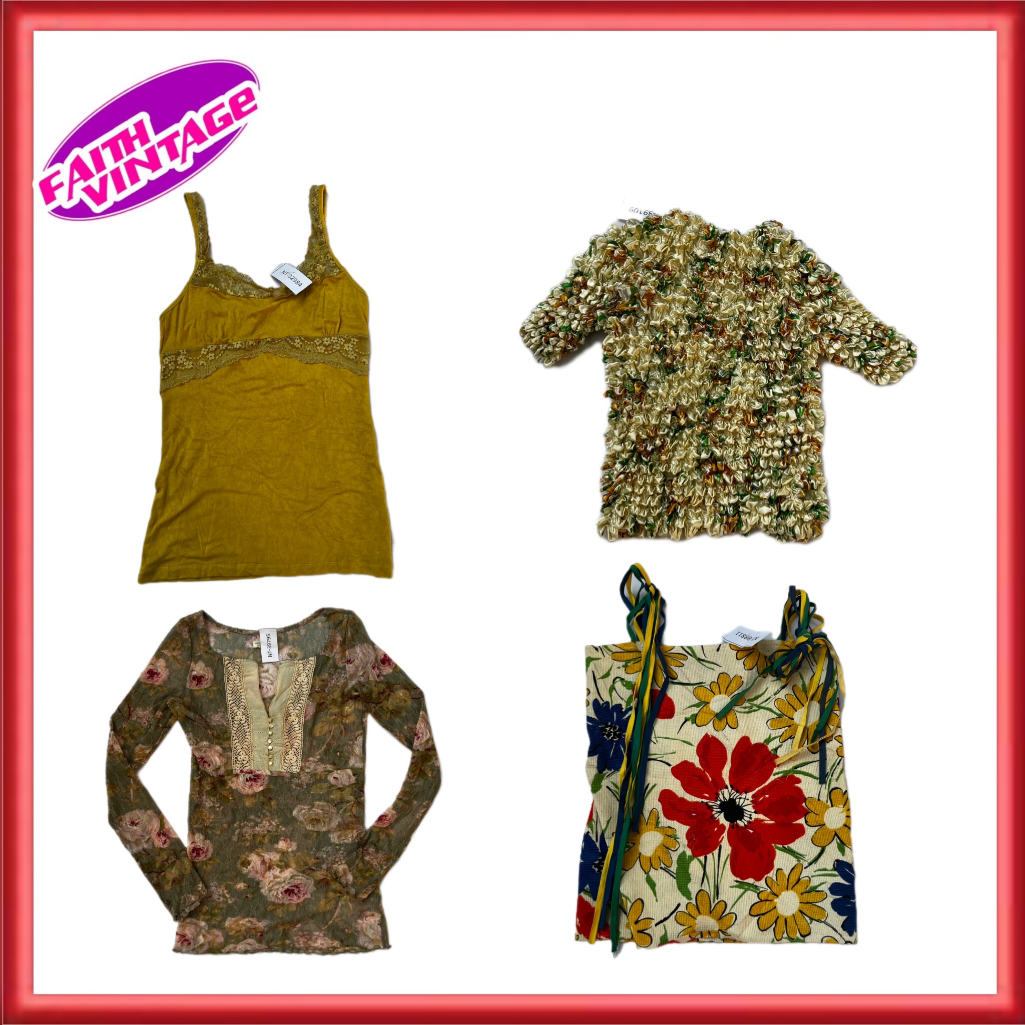 Flash Sunflowers Mix Top and Dress (FV-404)