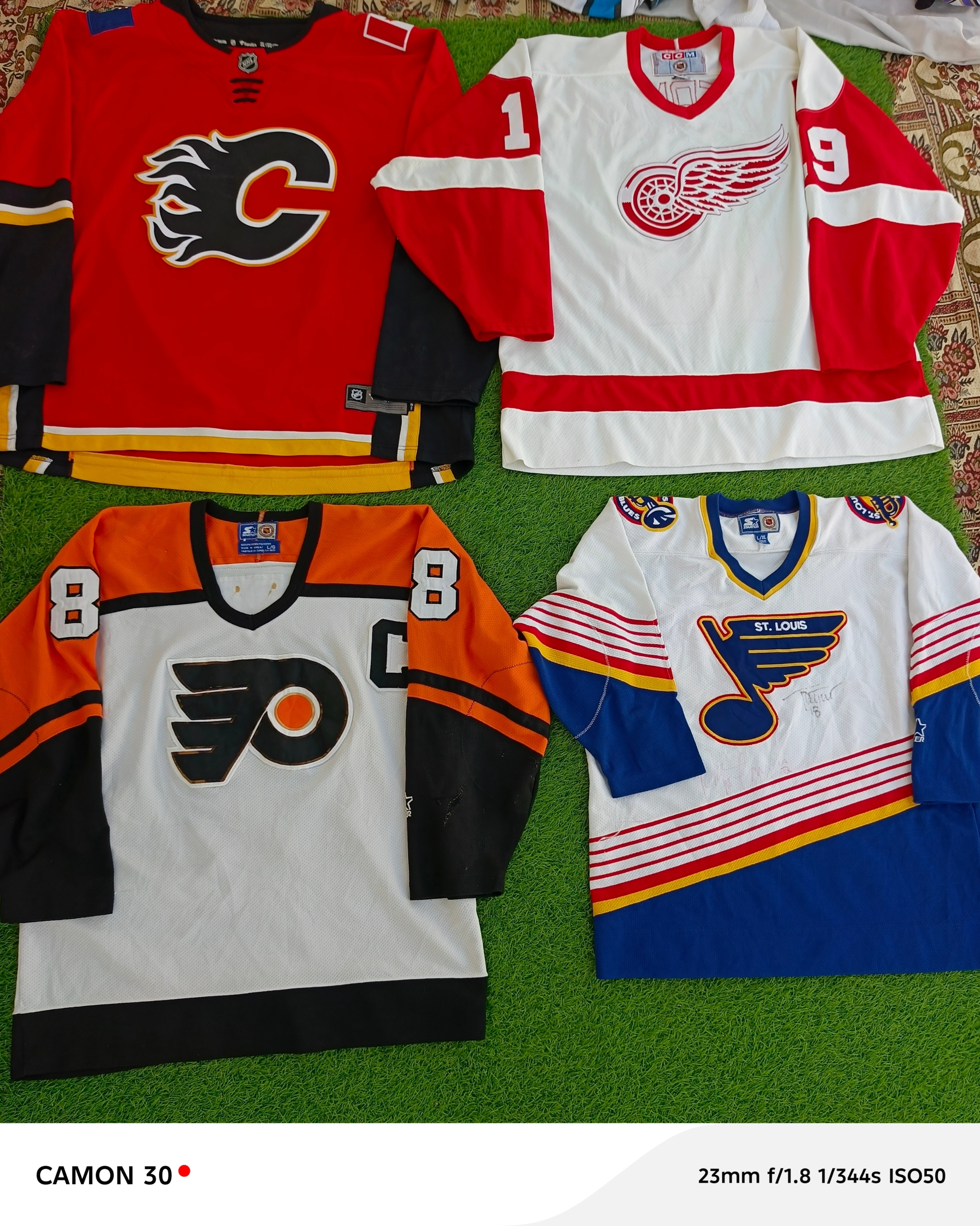 NFL, NHL, NBA, MLB, Jersey (42) pcs
