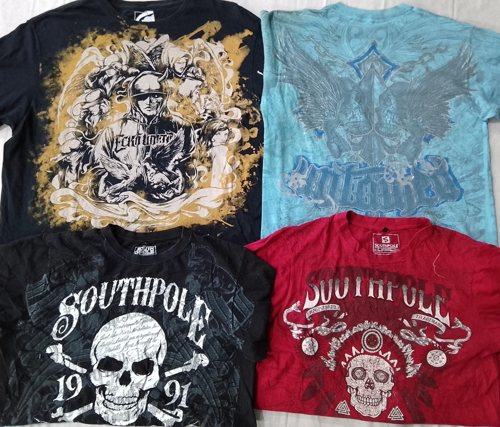 CR5967  Vintage Skull T-Shirts