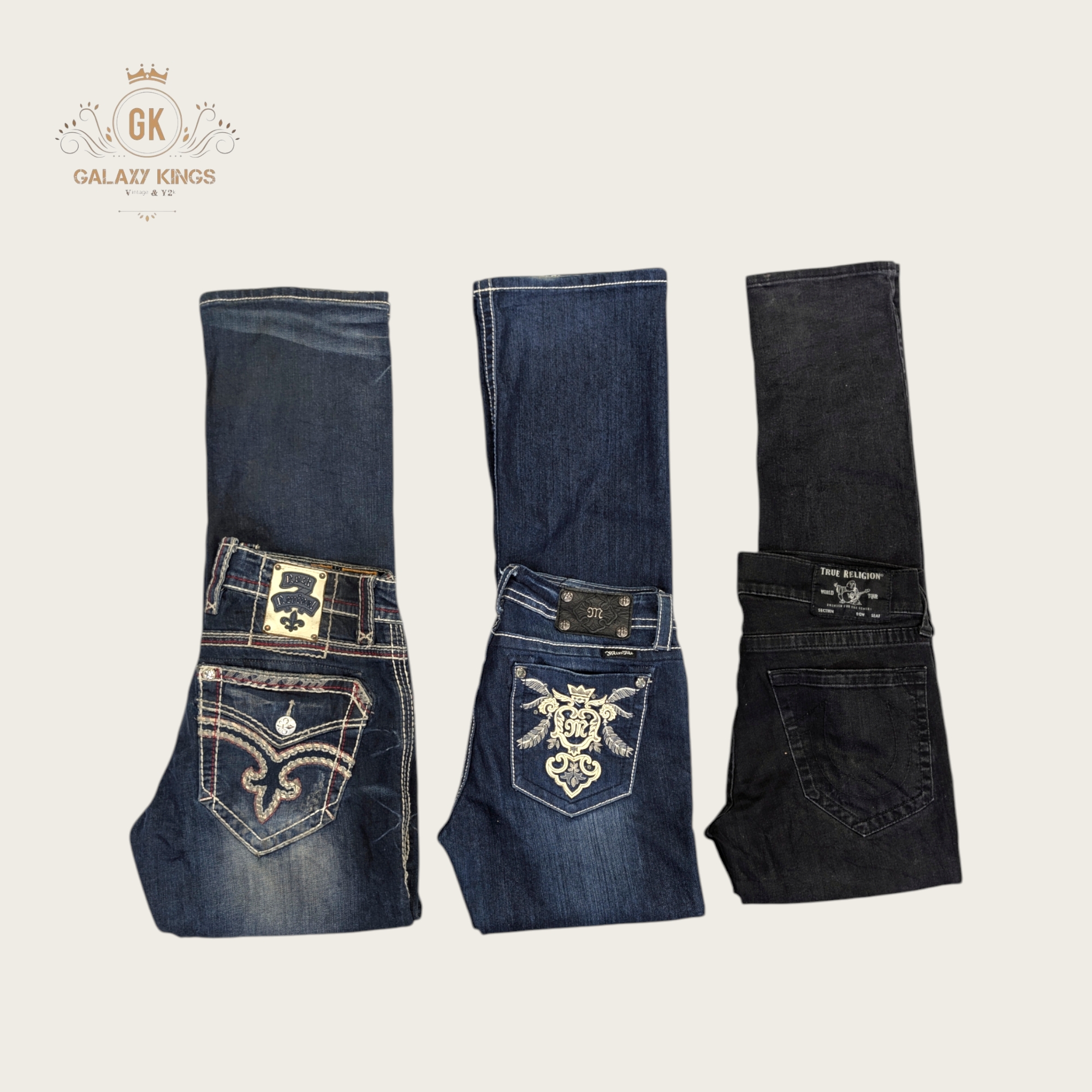 Miss Me True Religion And Rock Revival Flare And Straight Jeans