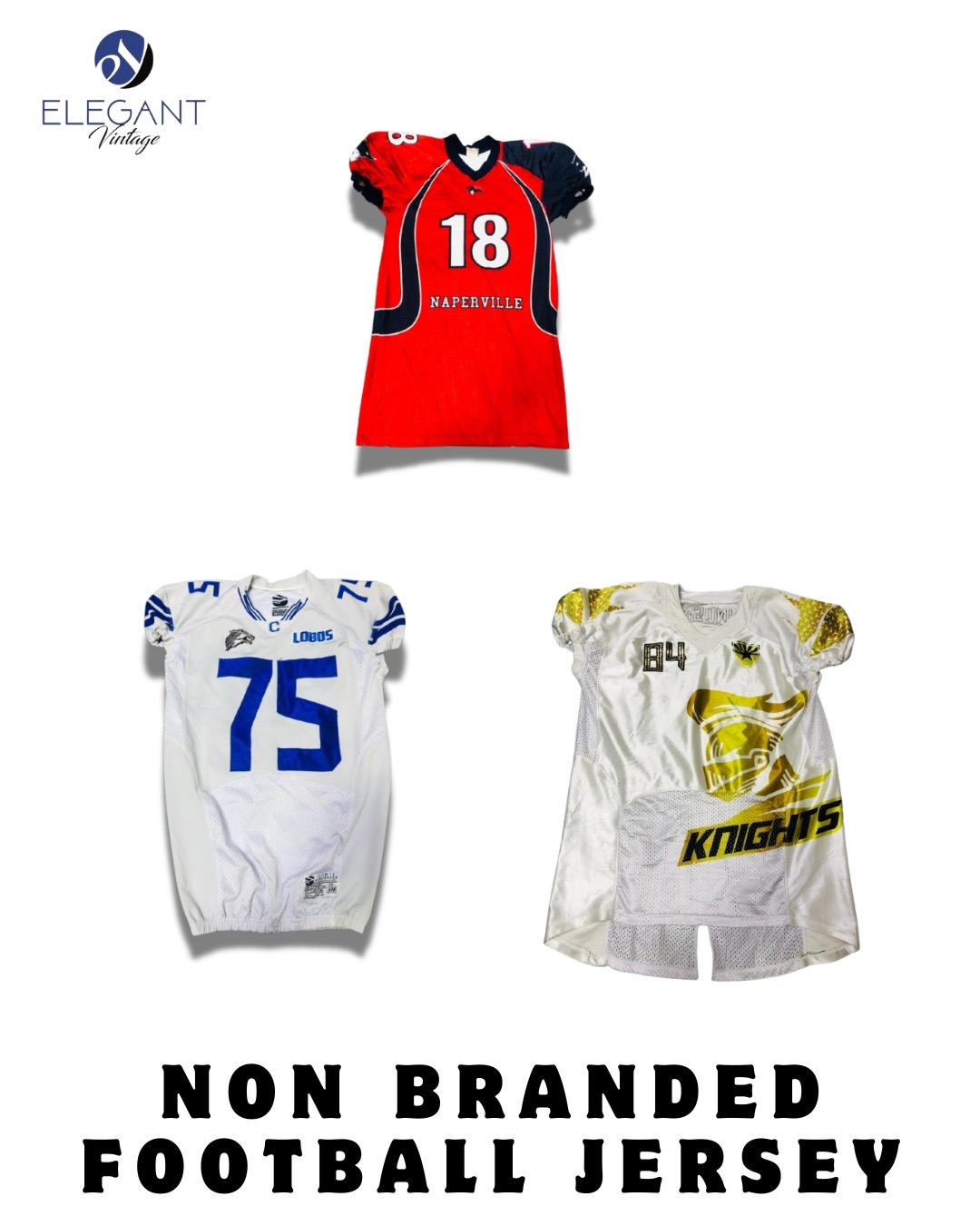 Non Branded Football Jerseys - EVM0705