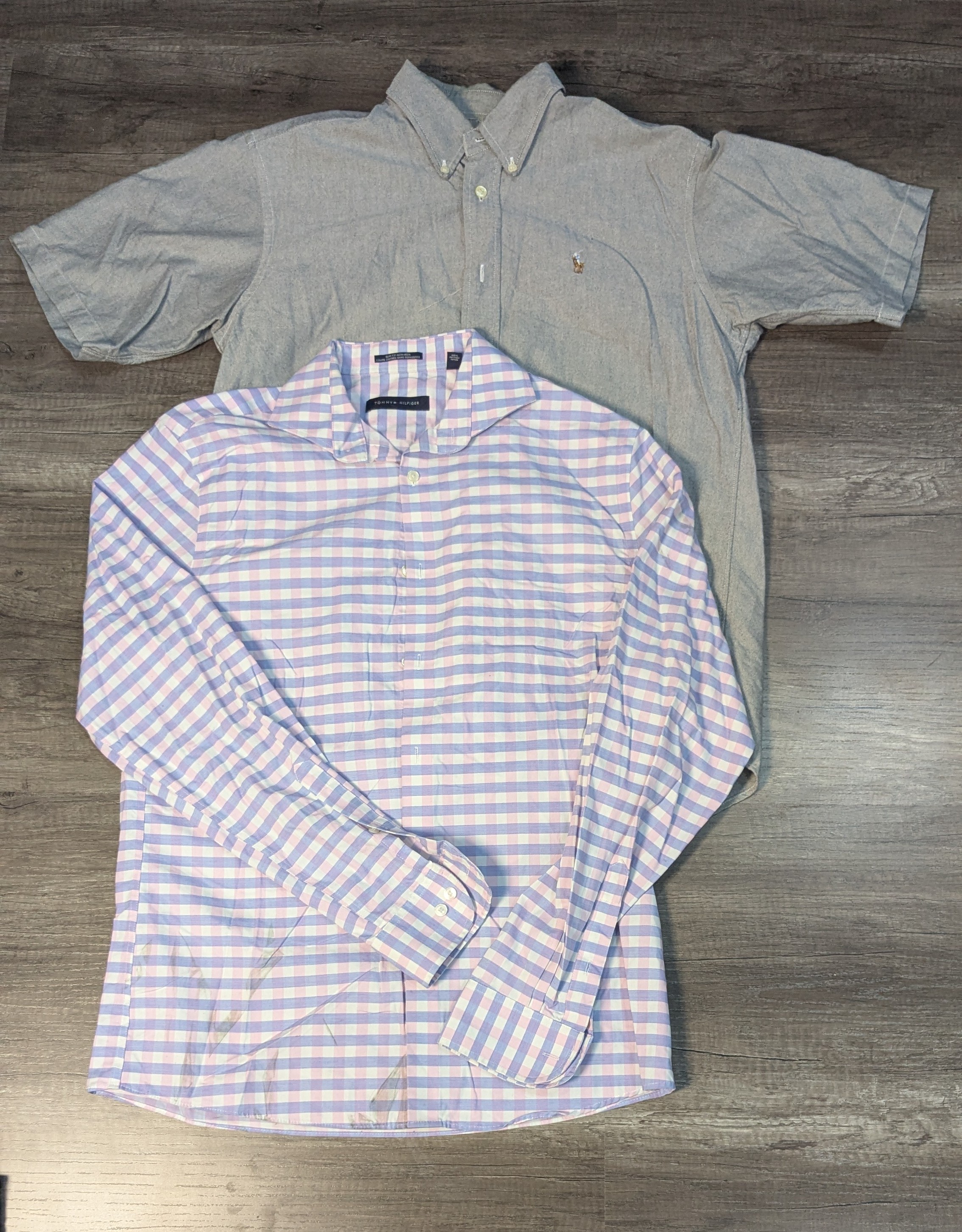 3192 - Ralph Lauren, Tommy Hilfiger Halb- & Langarmshirt l