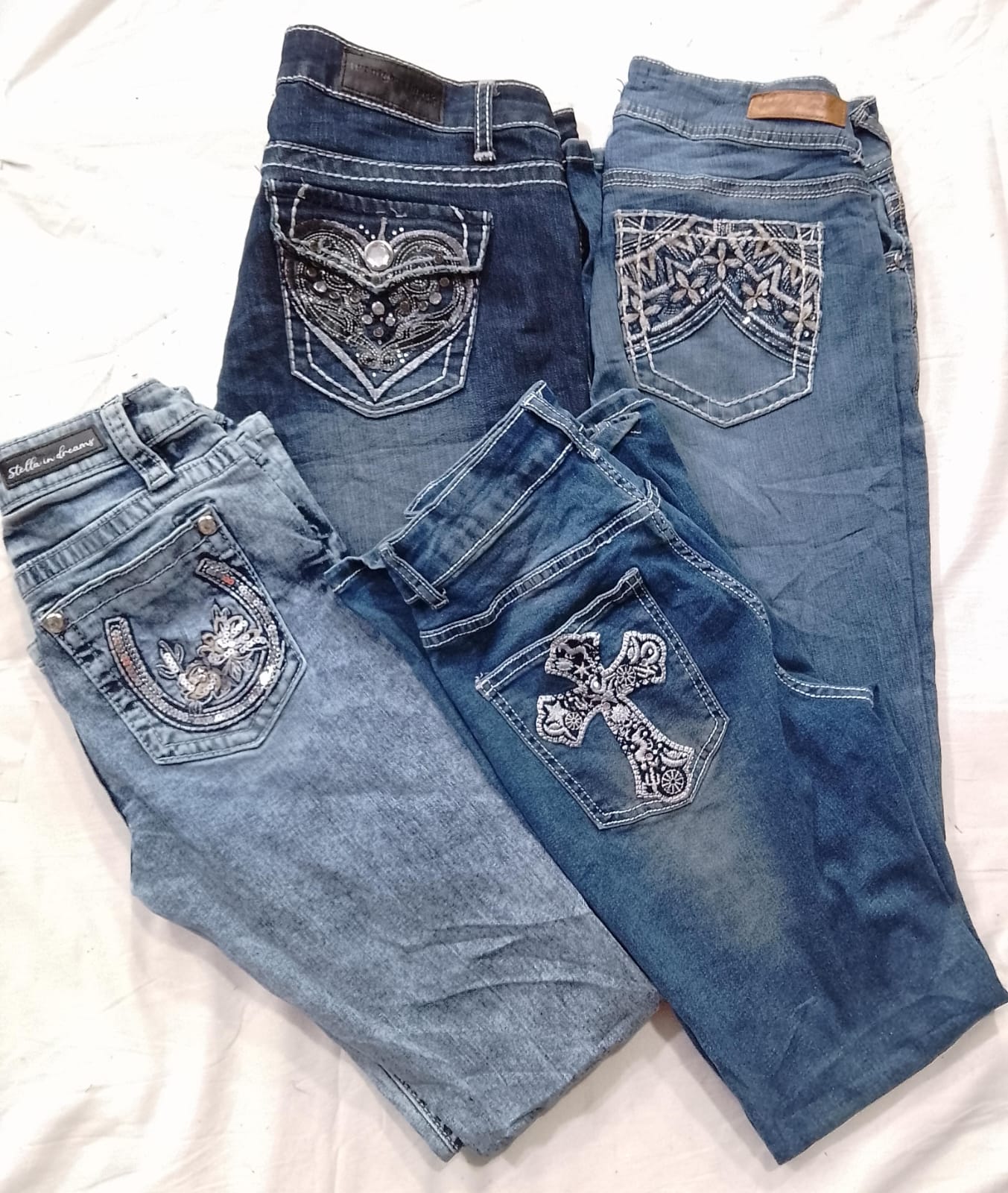 CR5983 Y2K Flare Jeans