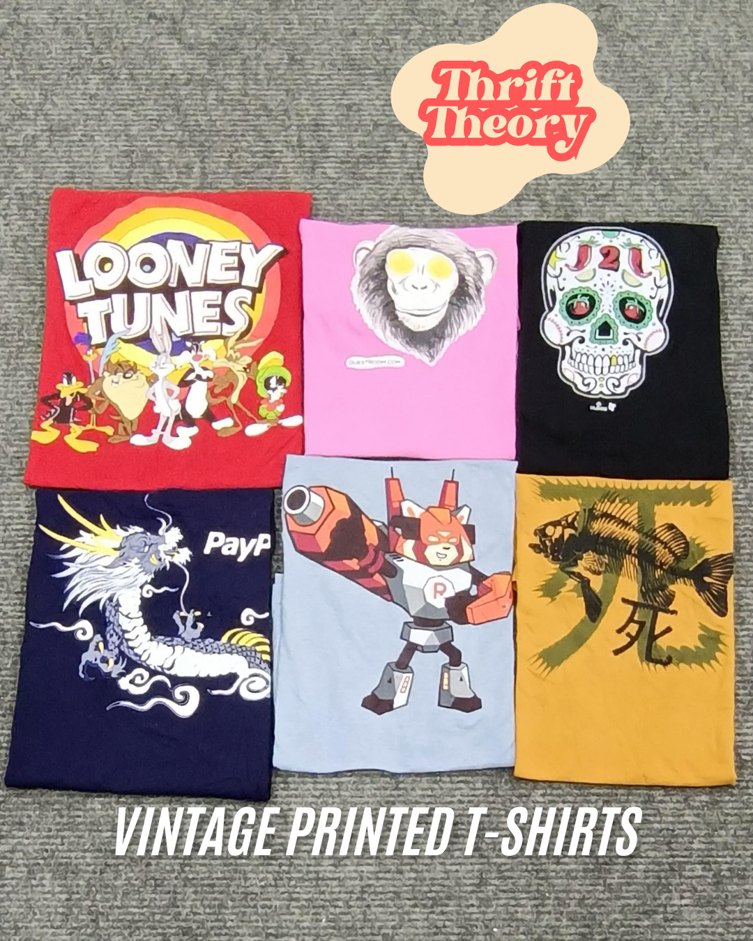 Vintage Printed T-Shirts - (21/01)