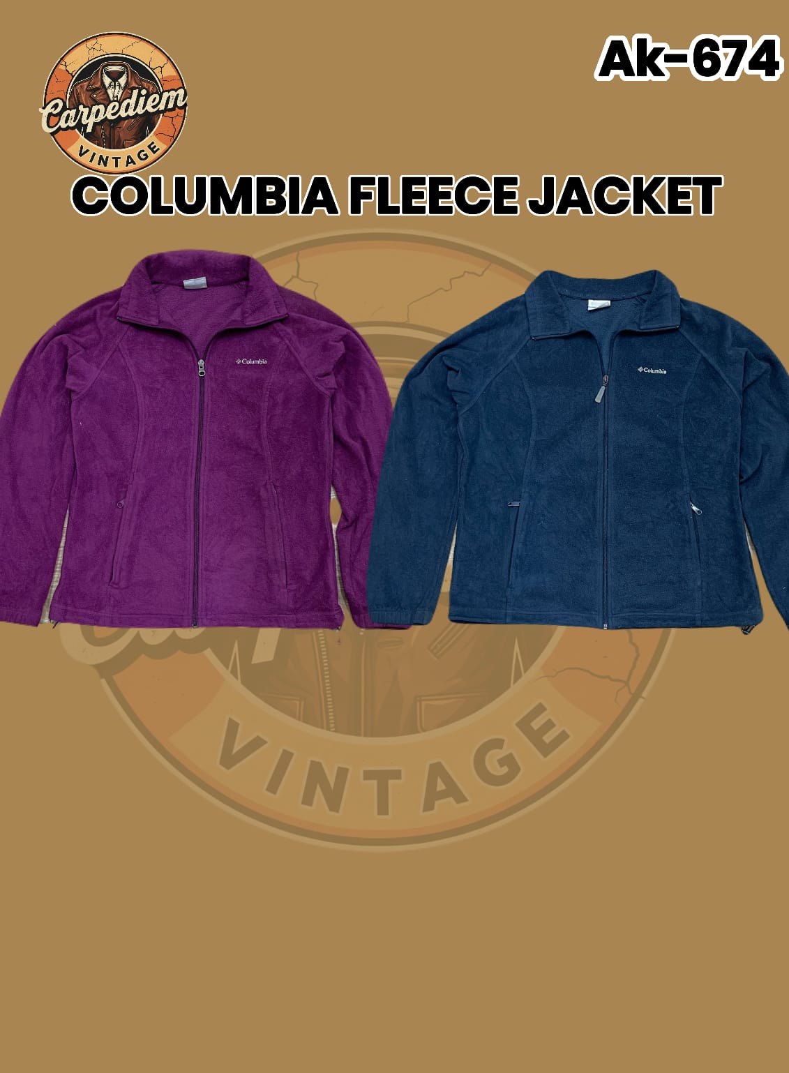 Columbia Fleece Jacket Ak-674