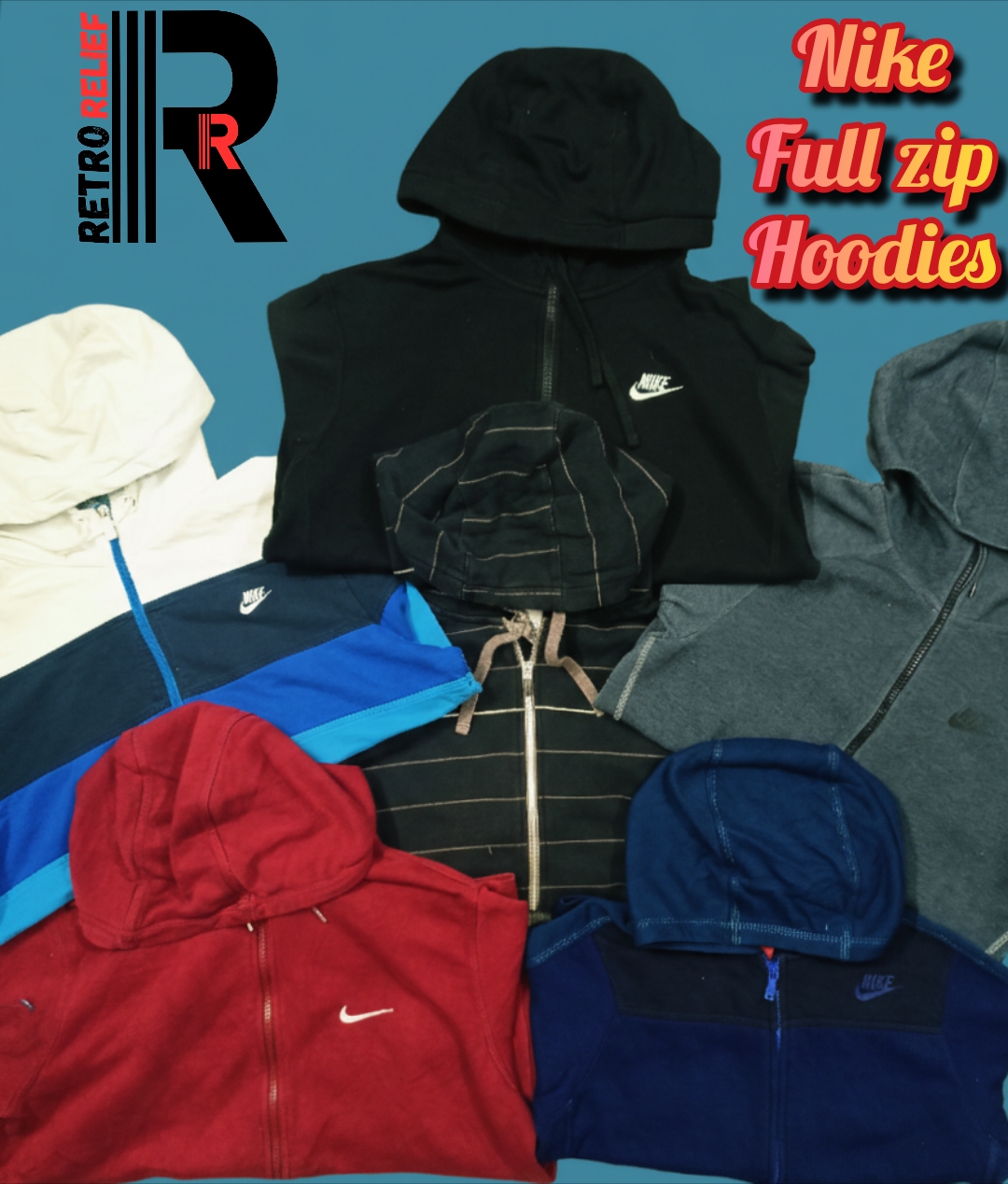 Nike Full Zip Hoodies