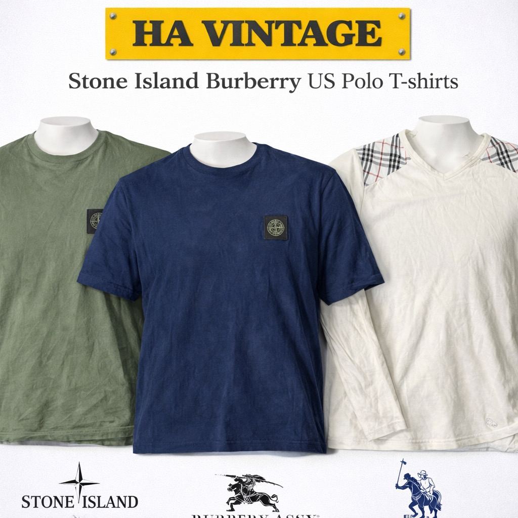 Plain T-Shirts Inc Stone Island Burberry US Polo