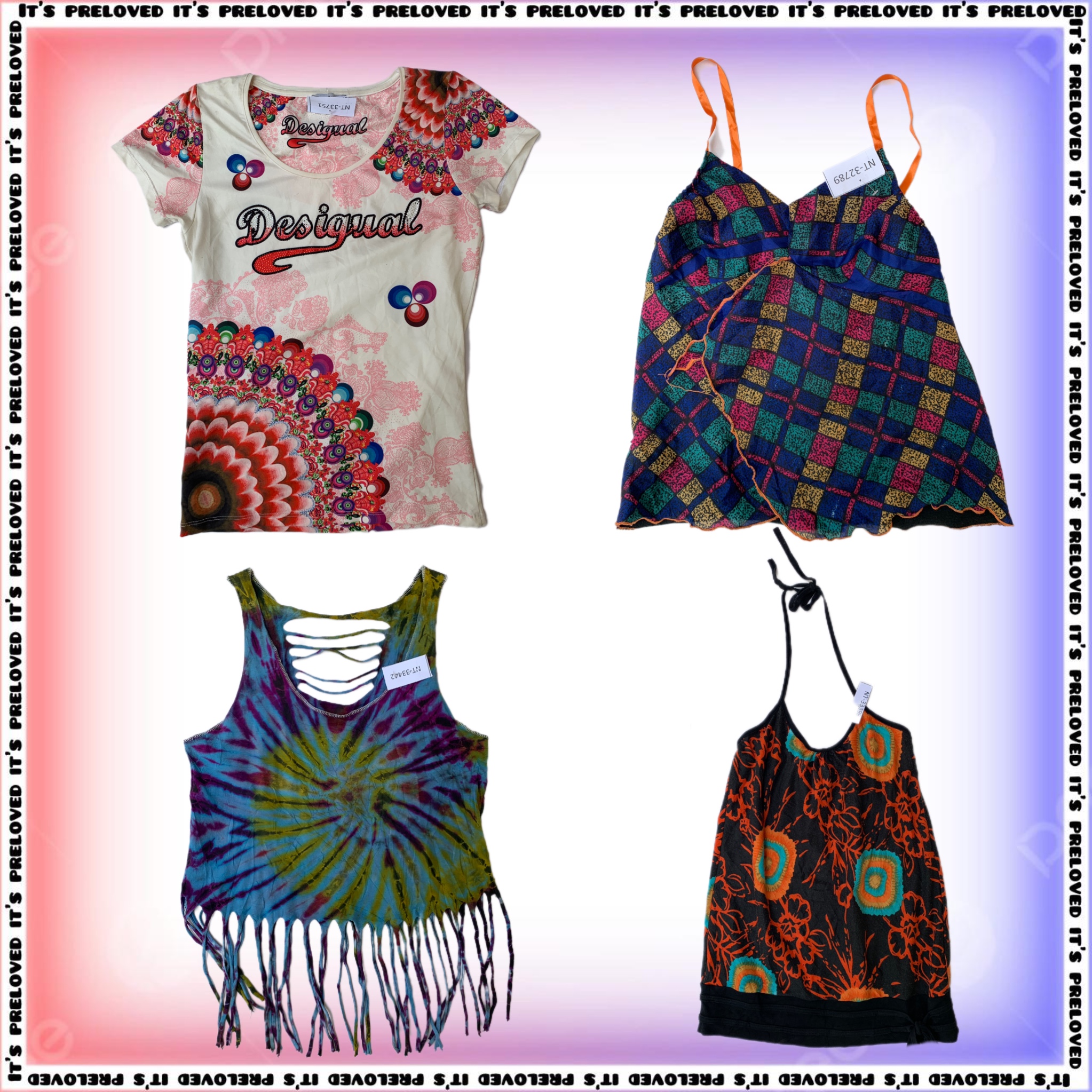 Maximalist Artist-Tops, Jeans, Skirt, Flowy Dresses, Camis, T-Shirts (SS-1870)