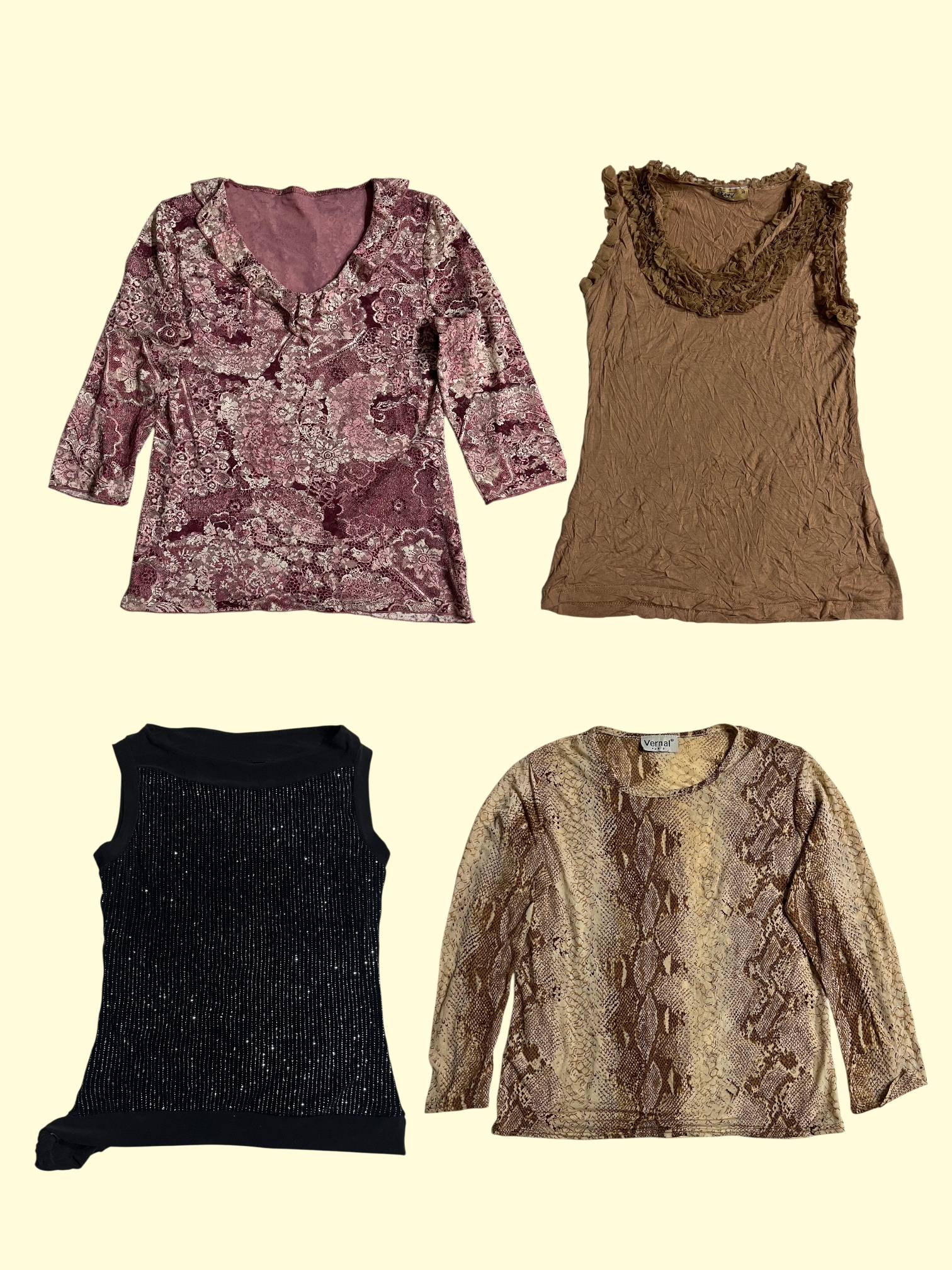 Y2k Mix Tops & Tank Tops (TM 009)