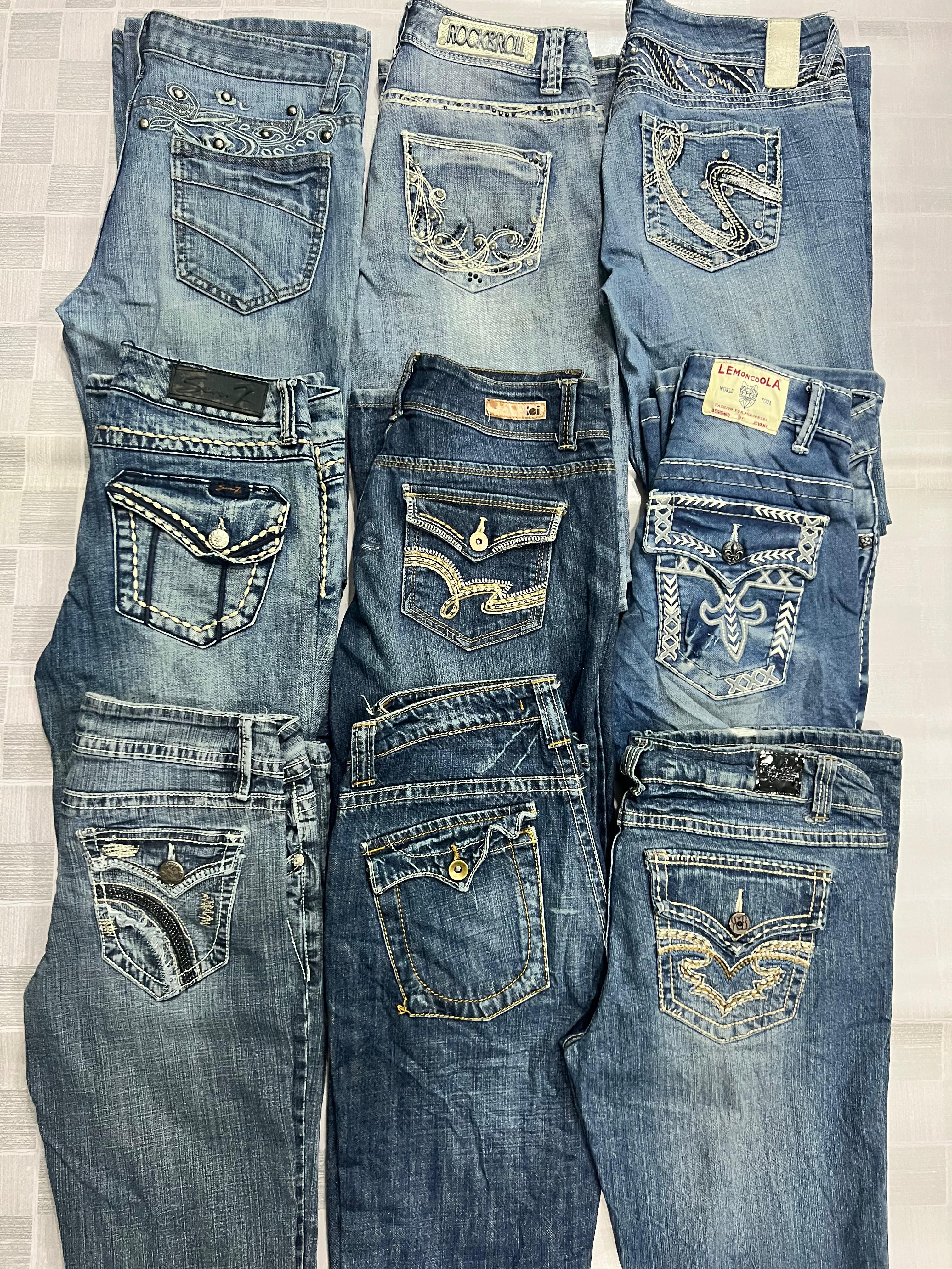 R363 Ladies Y2k Flared Jeans