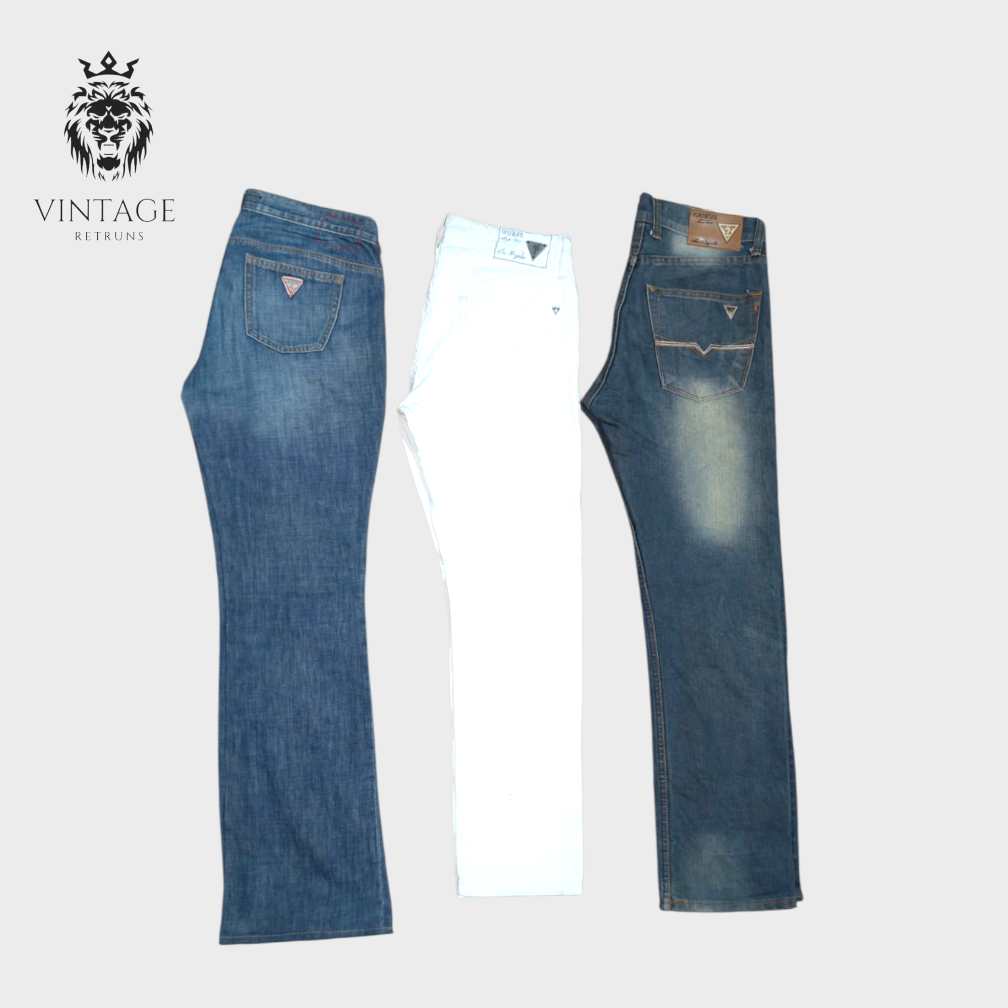 Guess Flare And Straight Jeans