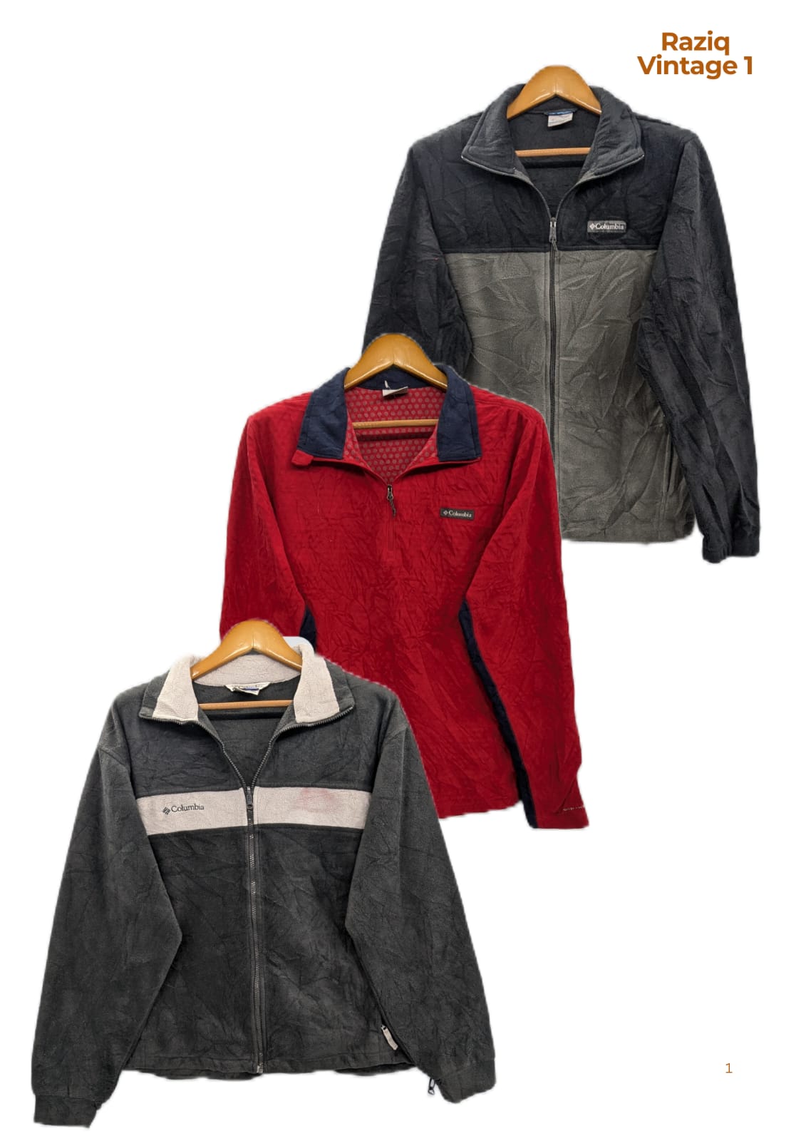 💥 RV1838 Columbia Fleece Jackets