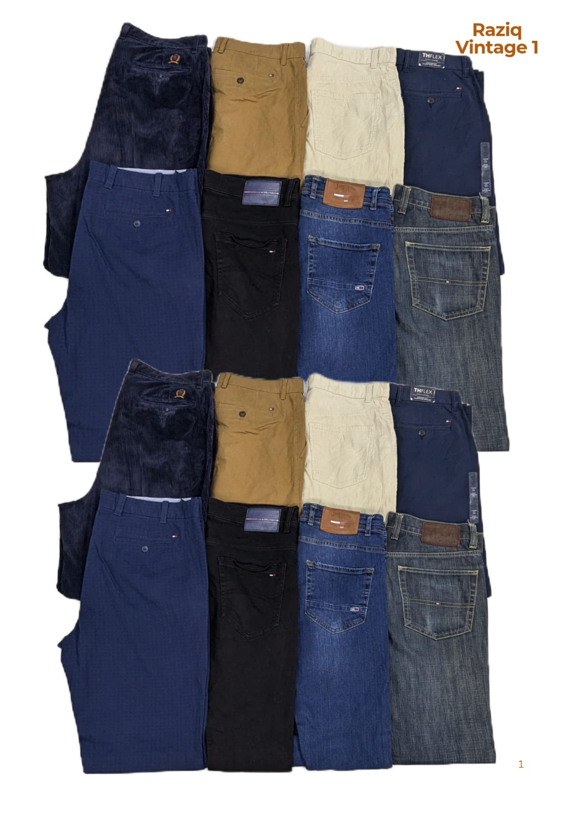 RV1848 Tommy Hilfiger Cotton Trousers