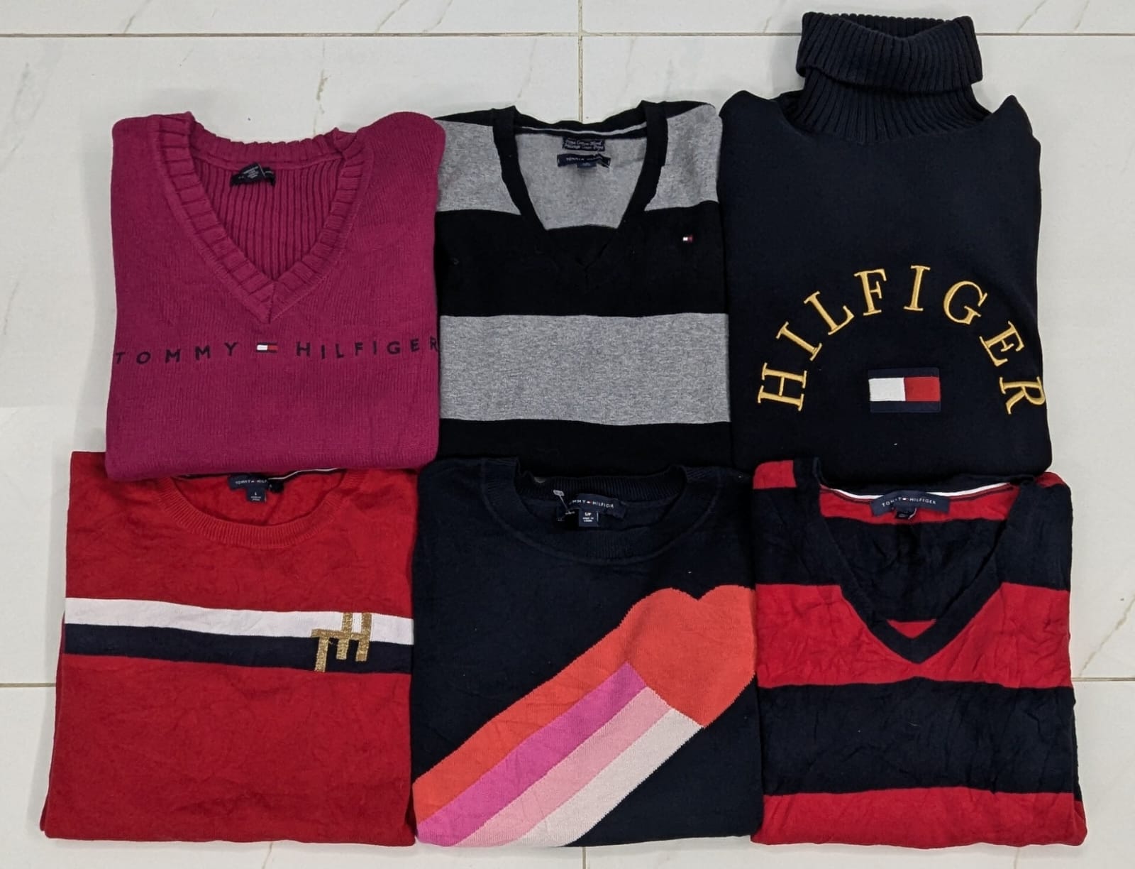 💥 RV1854 Women Tommy Hilfiger knitwear
