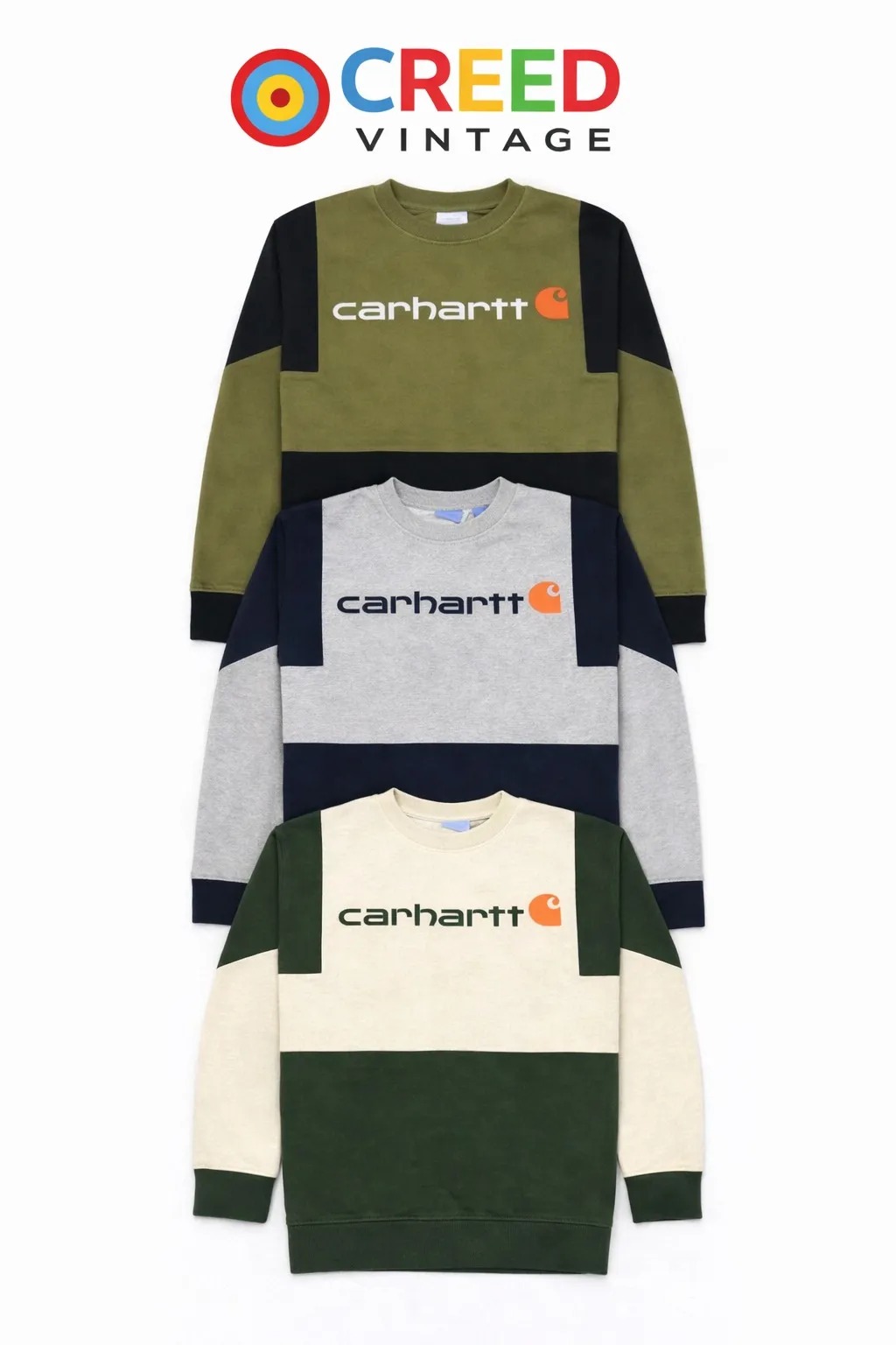 Sudadera con parche Carhartt reciclada CR1146