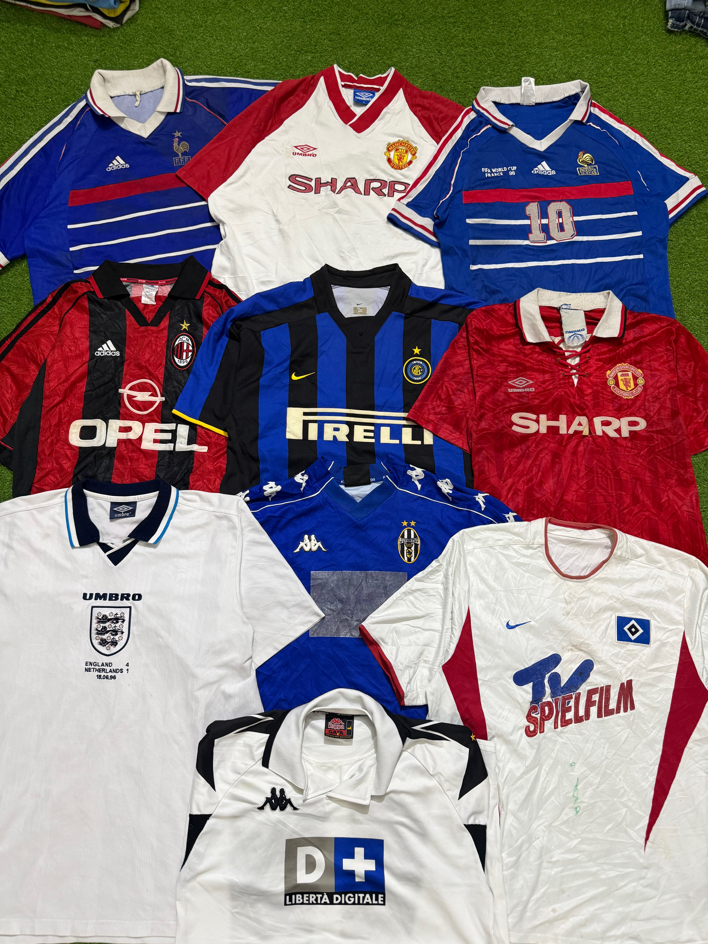 プレミアムフットボールビンテージジャージ