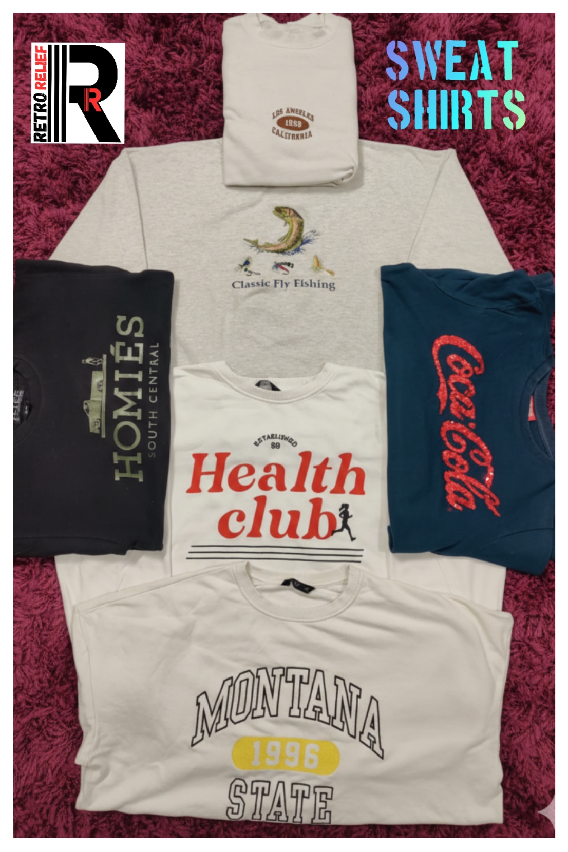 Mix brands sweatshirts