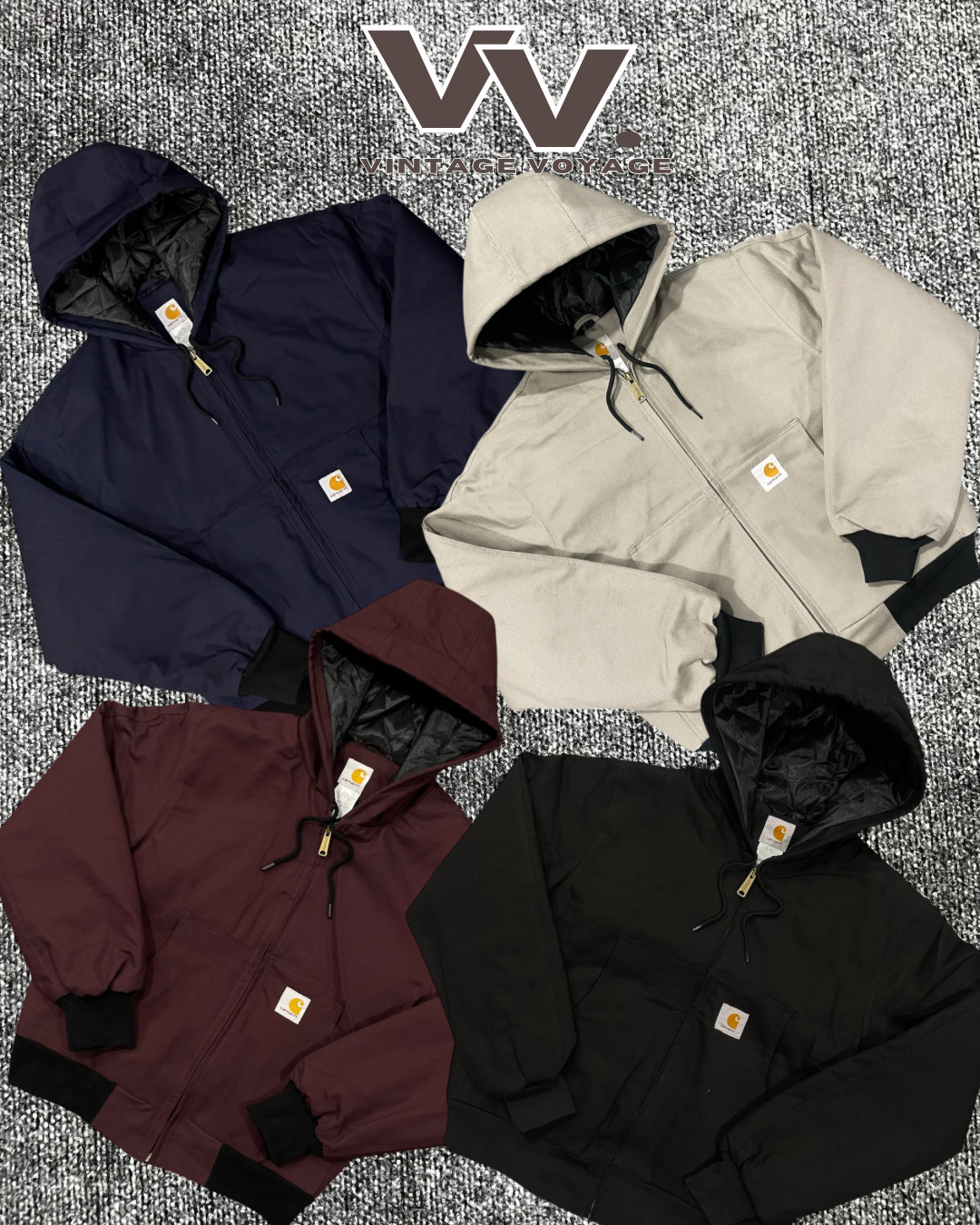 Carhartt umgestalteter Stil Mischfarbe aktive Jacken #22126