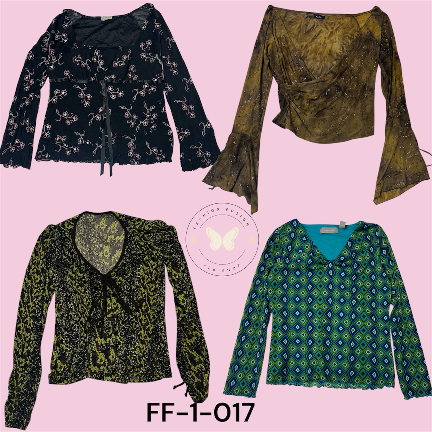 *Mesh Tops for Women* (FF-1-017) 25 pcs